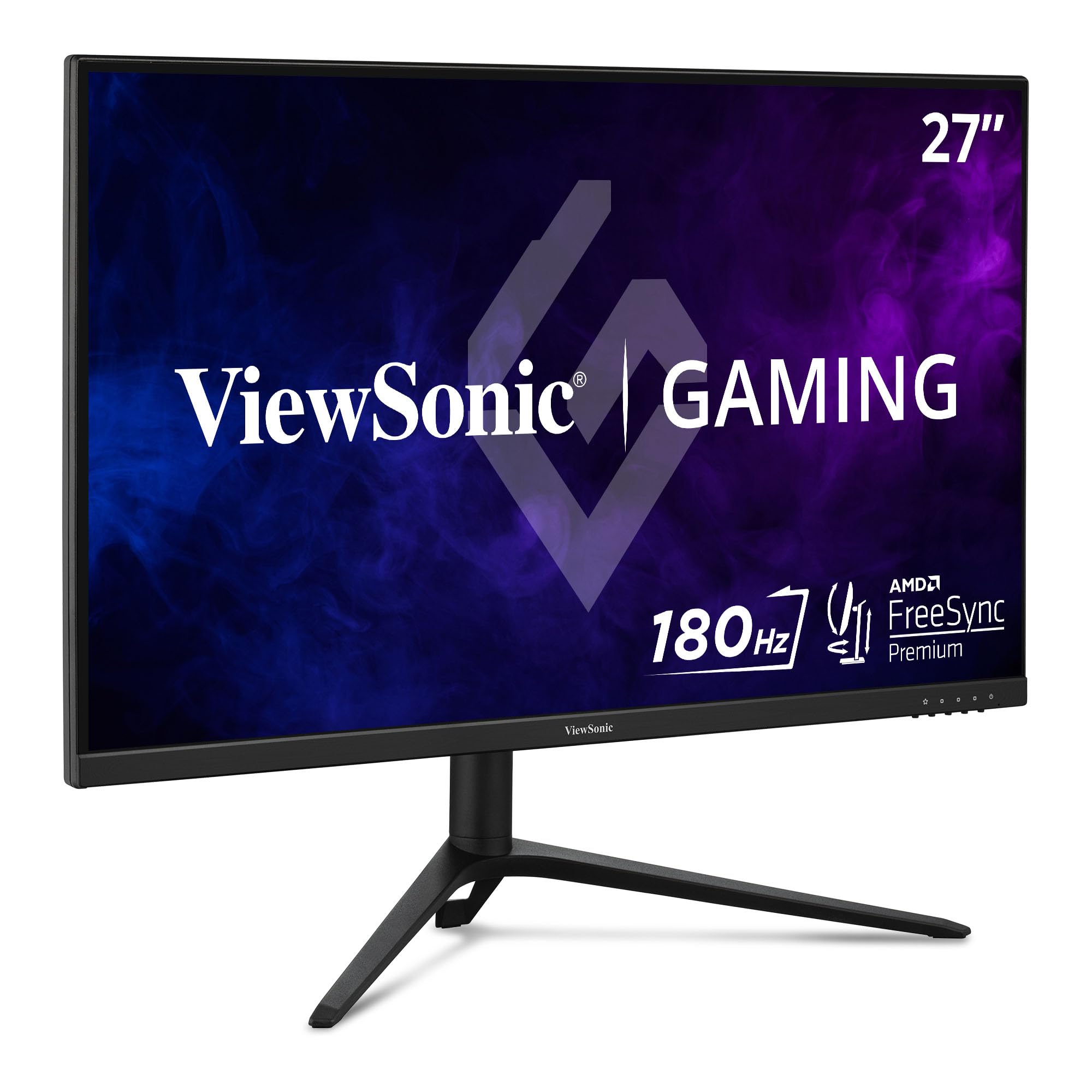 ViewSonic VX2728J 27 Inch 1080p IPS Gaming Monitor with 180Hz, 0.5ms, FreeSync Premium, NVIDIA G-Sync Compatible, Advanced Ergon