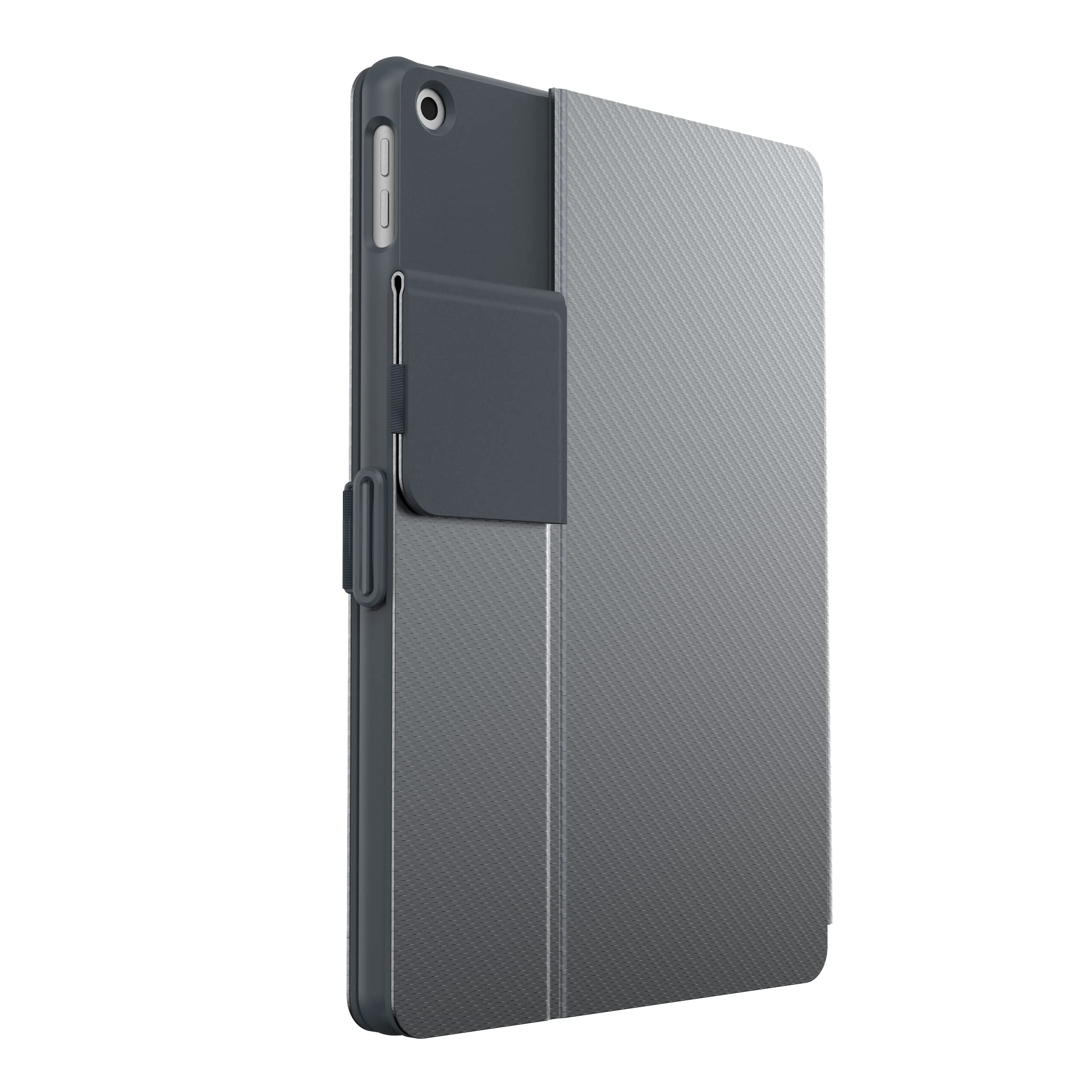 Speck Products Ipad Case 10.2 Stylefolio With Microban (Met Charcoal Grey/Charcoal Grey)