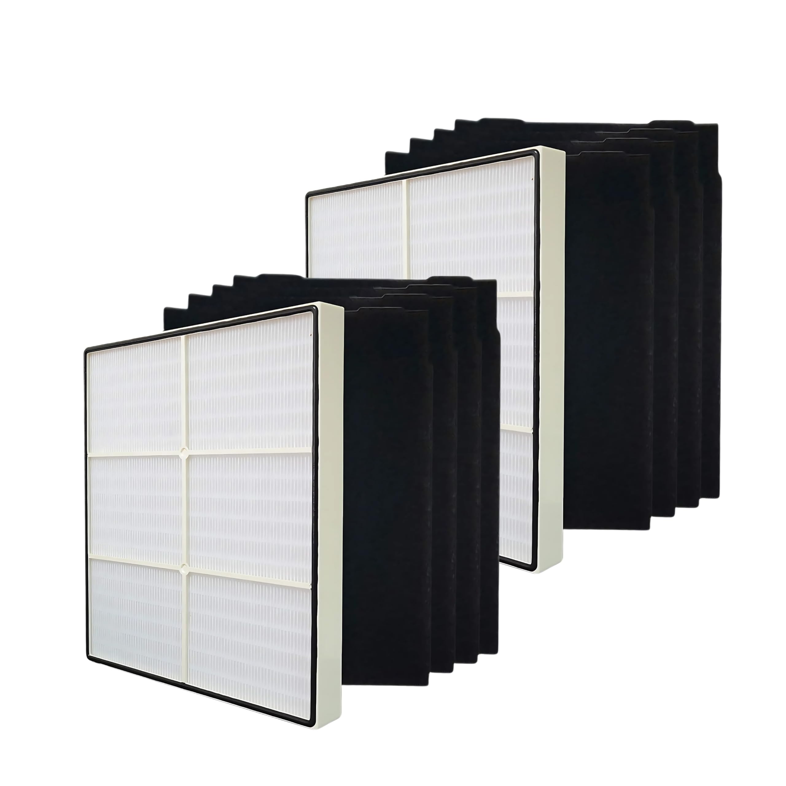Nispira Hepa Filter With 4 Pre Carbon Filters Compatible With Whirlpool Whispure Air Purifier Models Ap25030K, Apr25530L, Apr251