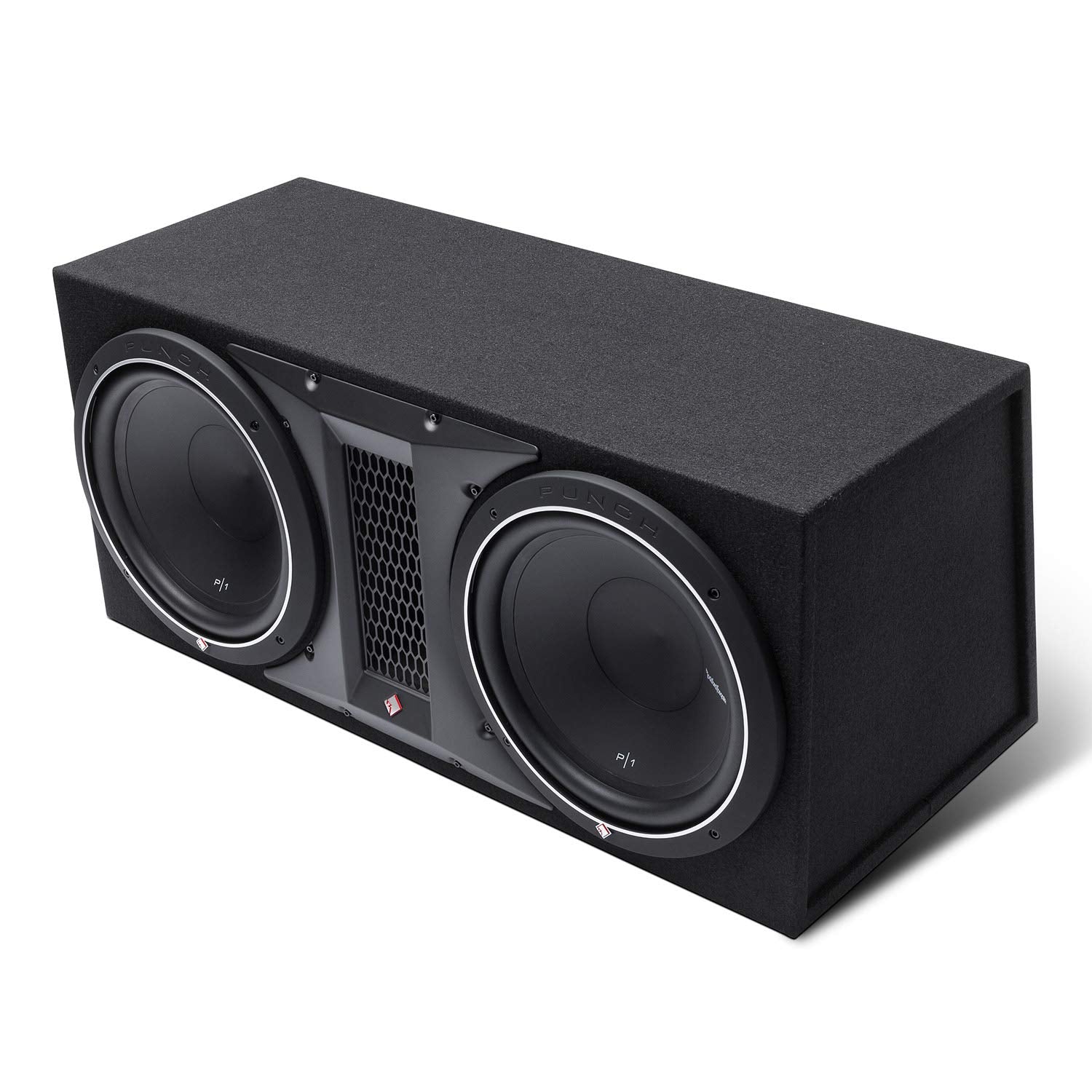 Rockford Fosgate Punch P1 2X12 Dual P1 12' Loaded Subwoofer Enclosure Ported