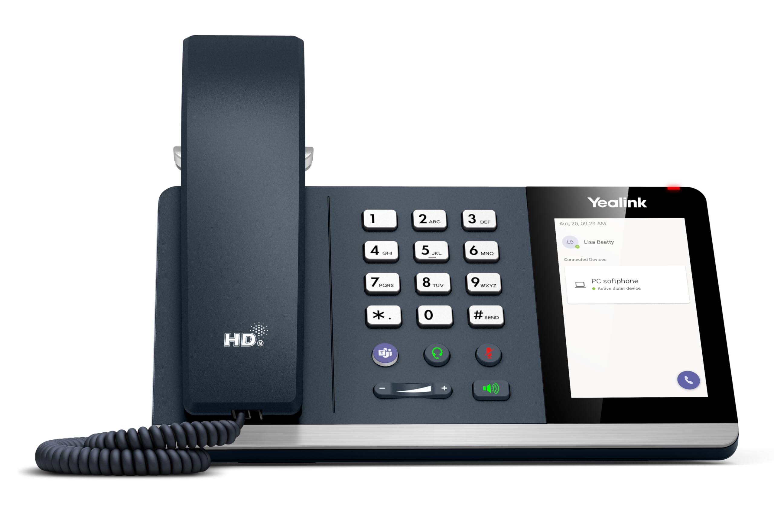 Yealink Teams Edition MP45 - USB VoIP Phone, W128985294 (Phone)