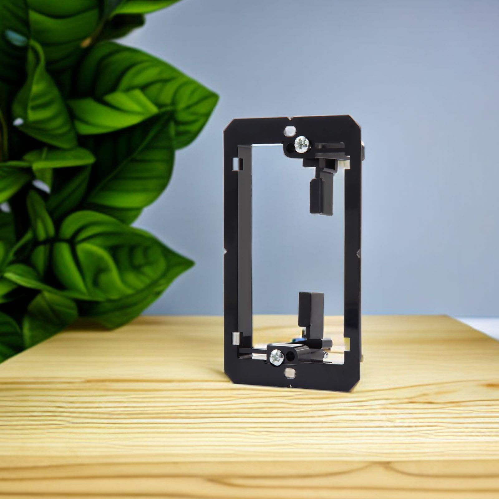 20 Pack Single Gang Low Voltage Mounting Bracket, Wall Plate Cable Pass Through, Multipurpose Drywall Mounting Wall Plate Bracke