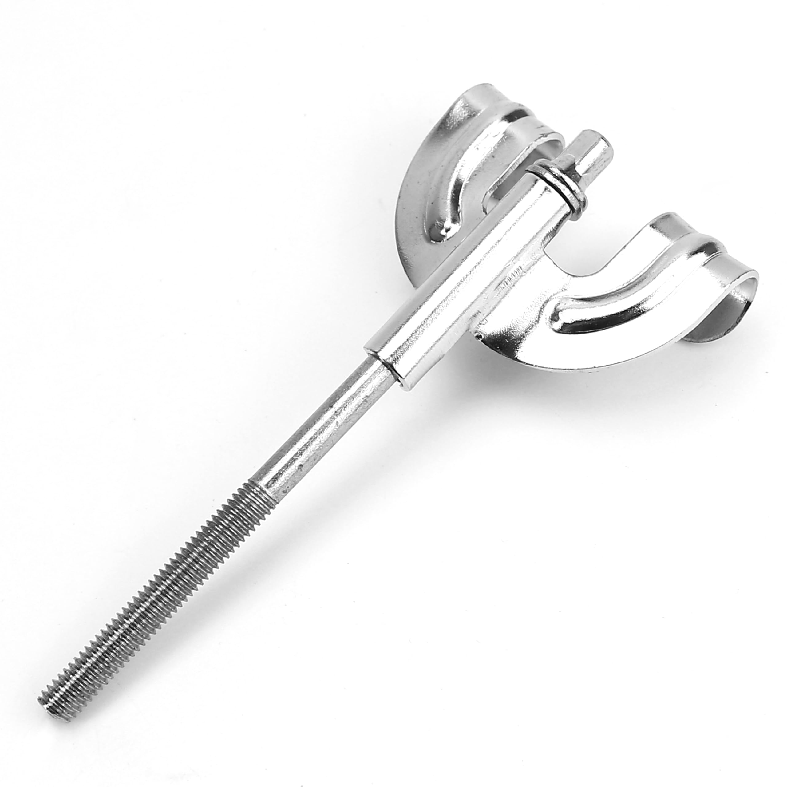 8-Pack Chrome Bass Drum Claws And Tension Rods Set, Percussion Instrument Accessories Part Replacement For Drum Hardware Hook Sc