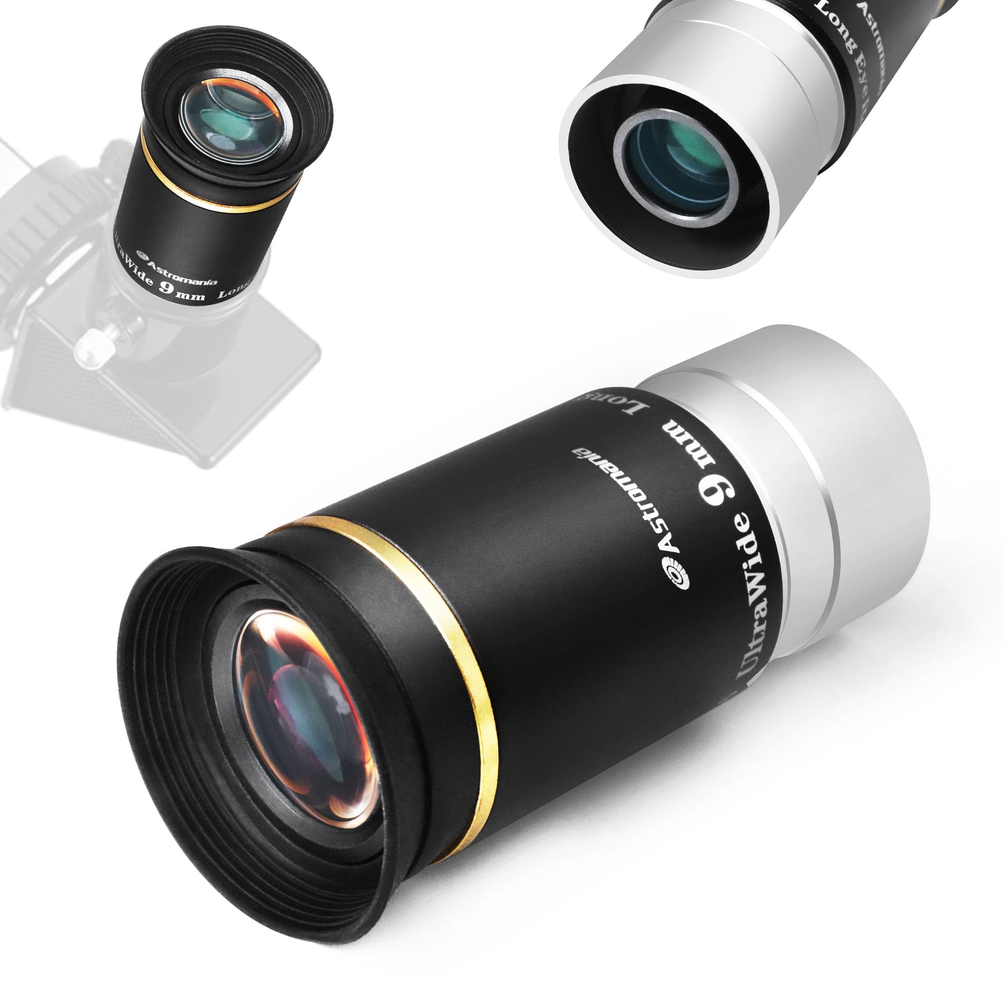 Astromania 1.25'' 9Mm 66 Degree Ultra Wide Angle Eyepiece For Telescope