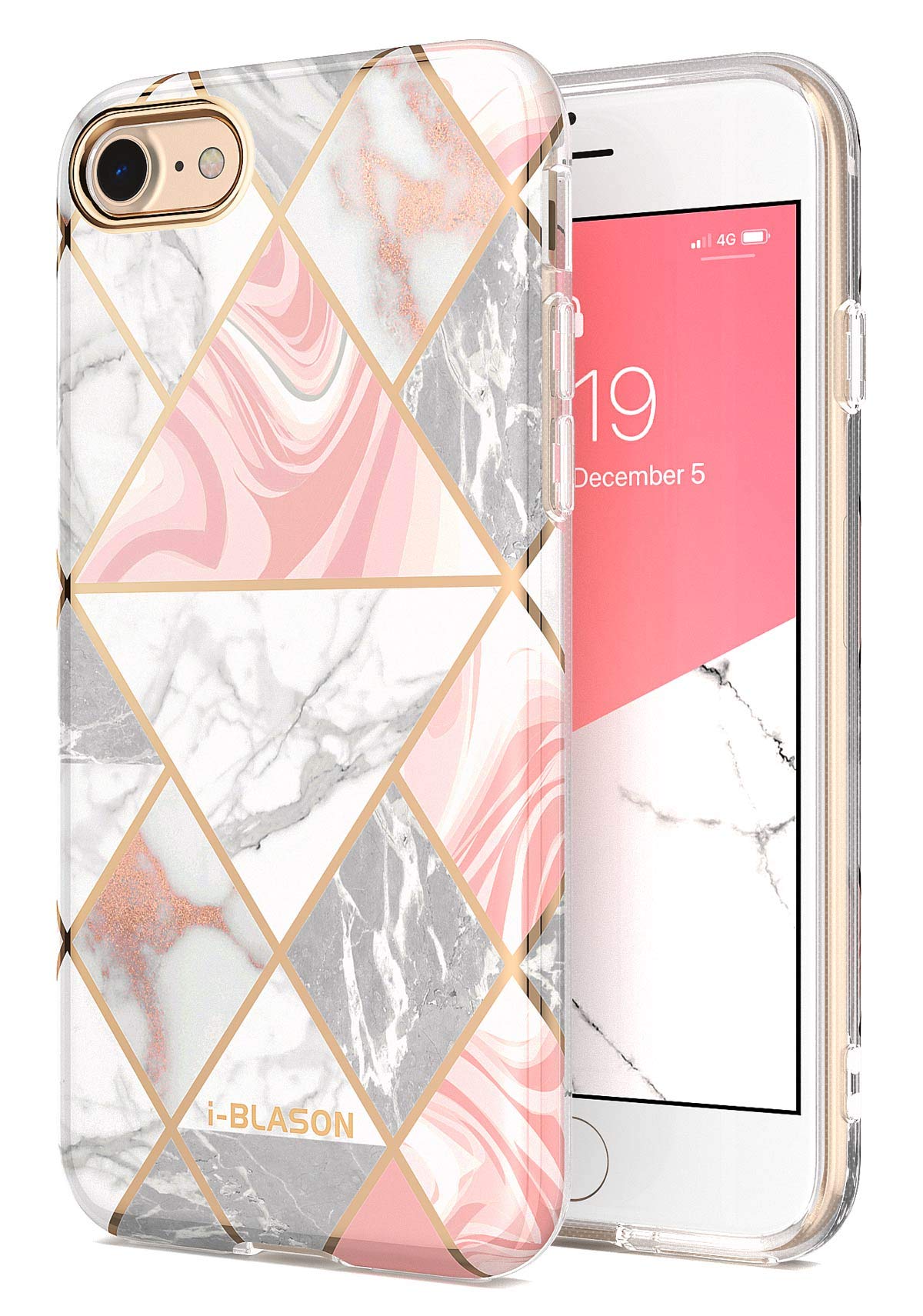 I Blason Cosmo Lite Series Designed For Iphone Se 2022 Case/Iphone Se 2020 Case/Iphone 7 Case/Iphone 8 Case, Slim Stylish Protec