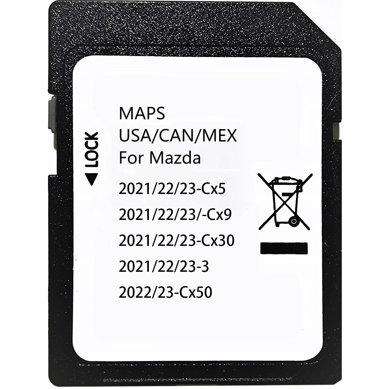 Latest Newest Navigation Sd Card,Compatible With 2021/22/23 Cx5. 2021/22/23 Cx9. Cx50 2022/23. Mx30 2022/23. 2021/22/23 Cx30. 20