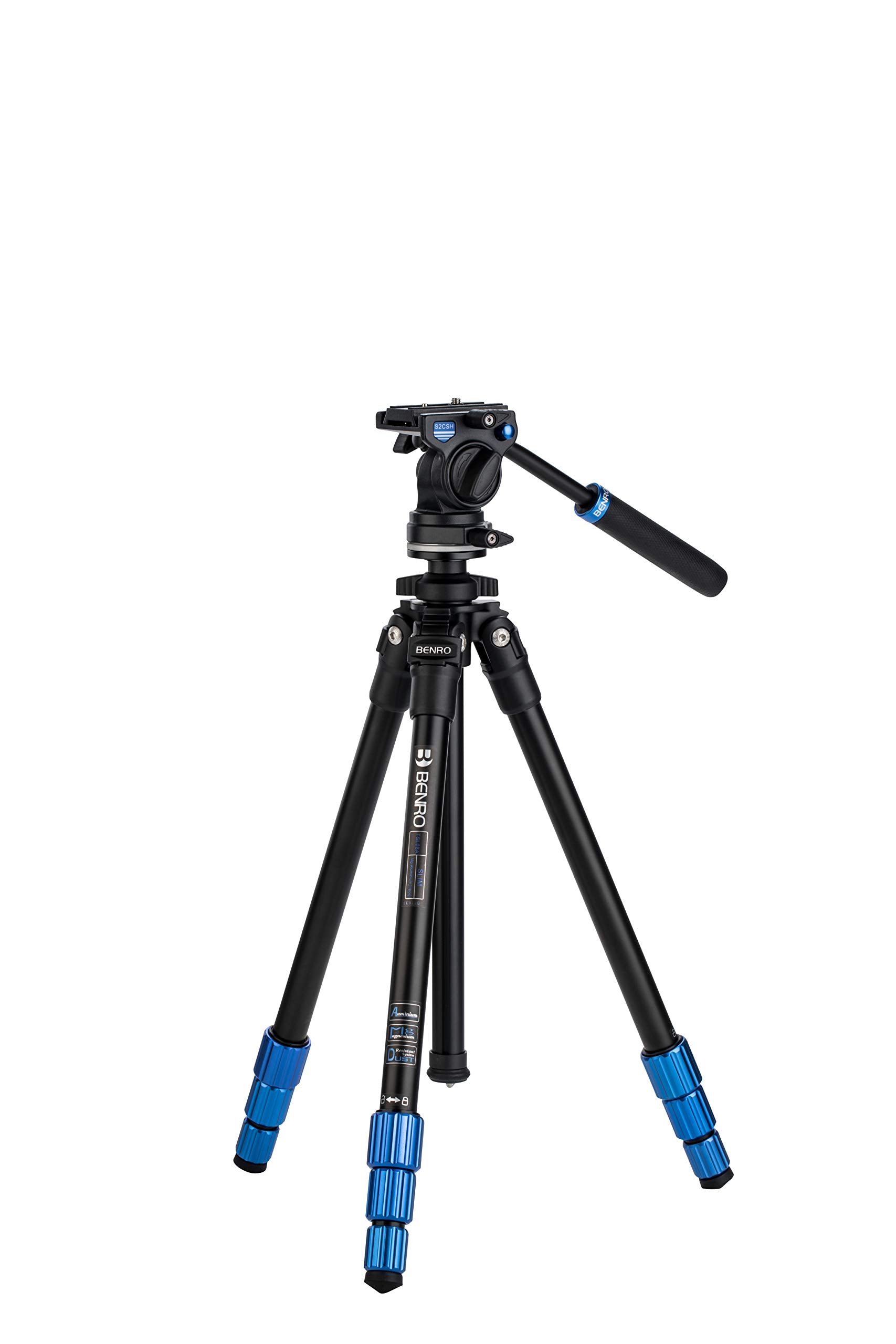 Benro Slim Video Kit - Aluminum with Additional QR4 Plate