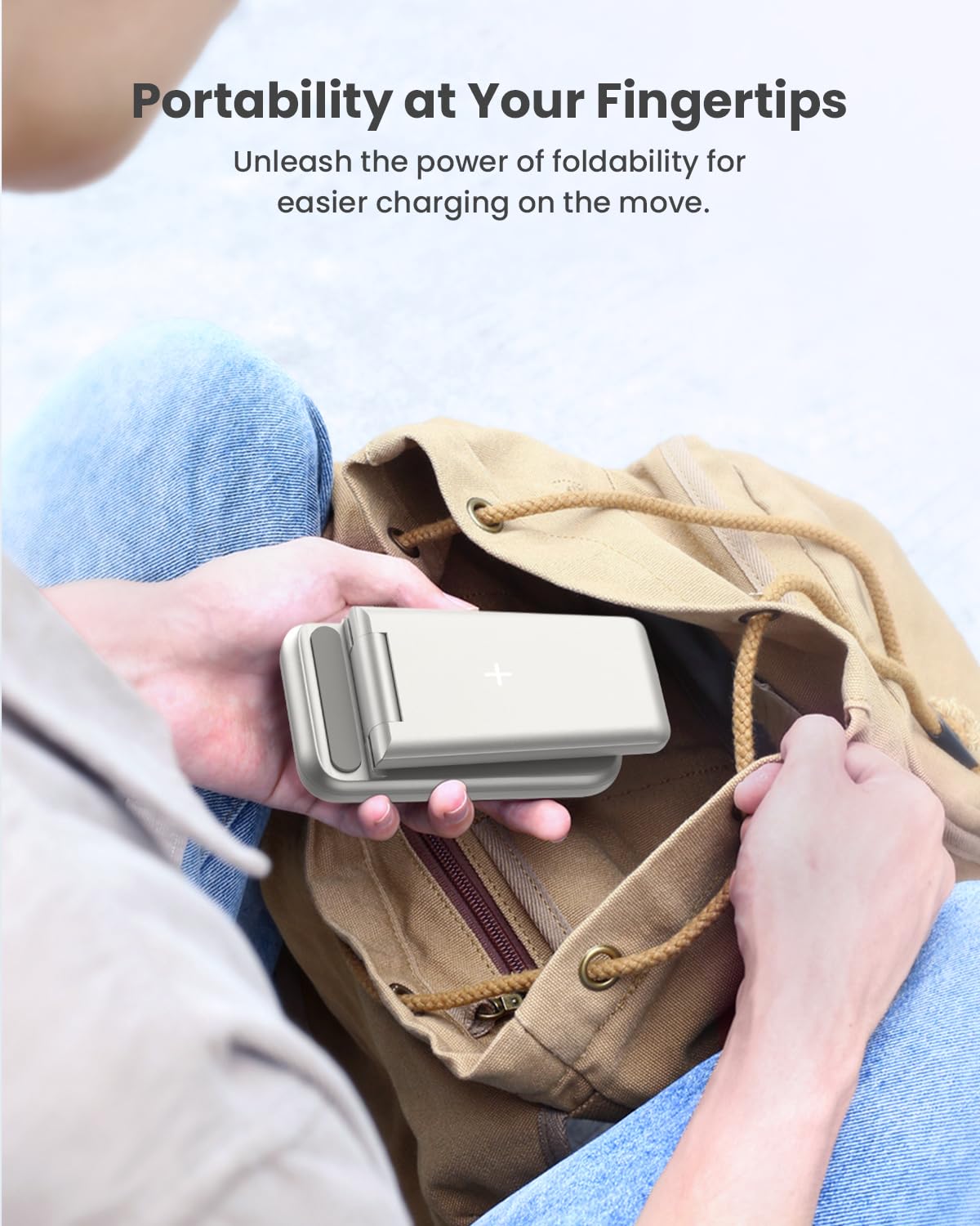 Wireless Charging Station   Geekera 3 In 1 Foldable Wireless Charger Stand For Iphone 15/14 13 12 11 Pro Max/X/8, Charging Stati