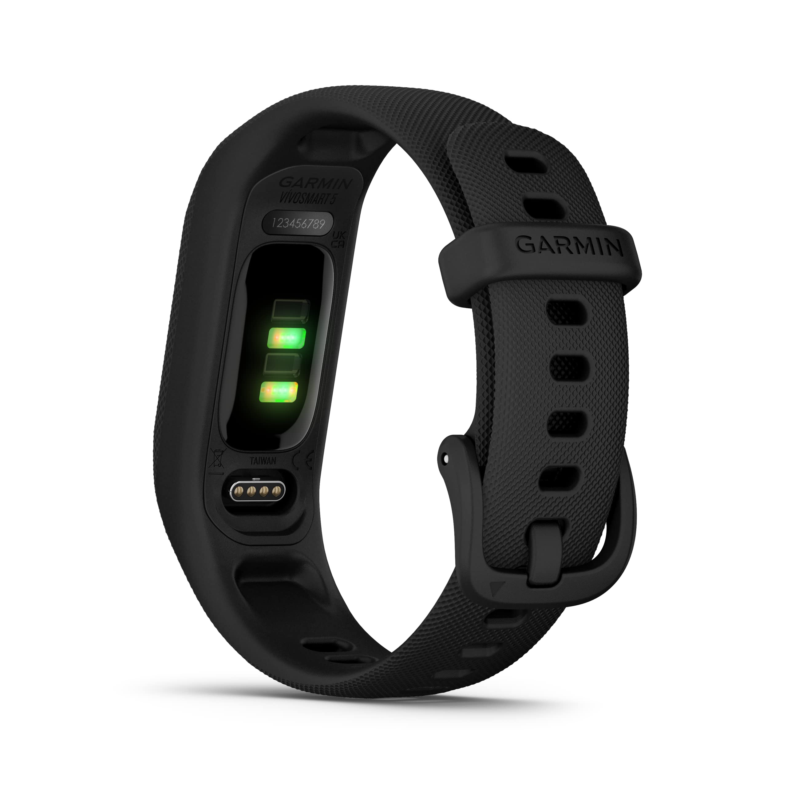 Garmin V??Osmart??5, Fitness Tracker, Long Lasting Battery, Simple Design, Black