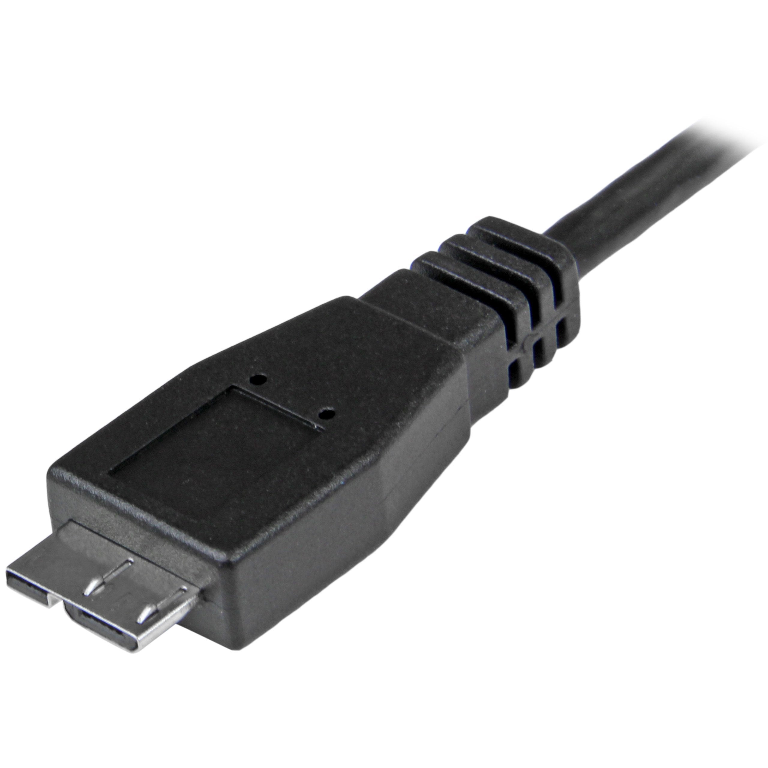 Startech.Com Usb C To Micro Usb Cable 0.5M   Usb 3.1 Type C To Micro Usb Type B Cable   Micro Usb 3.1 To Usb C   Thunderbolt 3 C