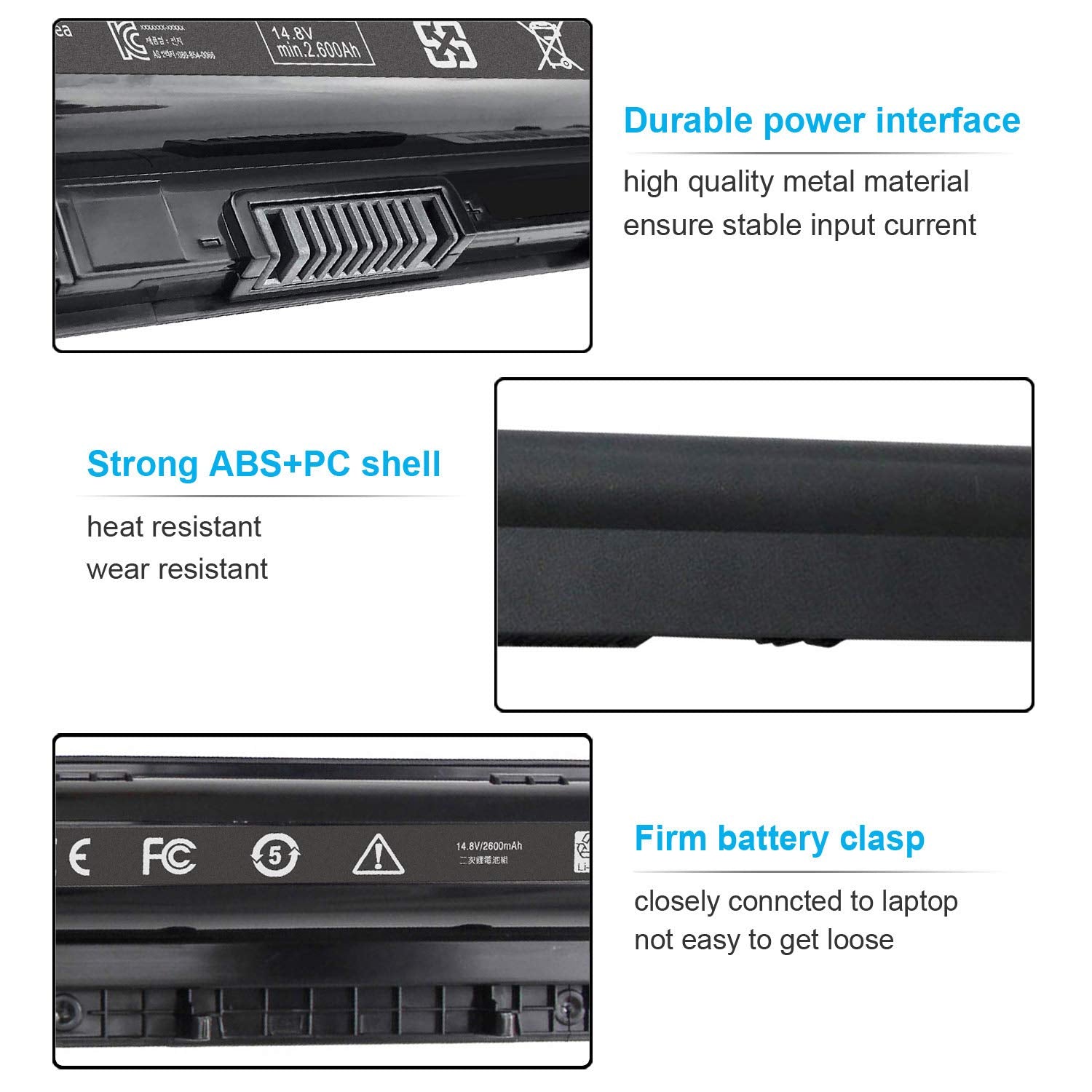 40Wh Type M5Y1K 148V Battery For Dell Inspiron 15 5000 3000 Series 5566 5555 5558 5559 5758 3567 3551 3552 3558 14 3451 3452 345