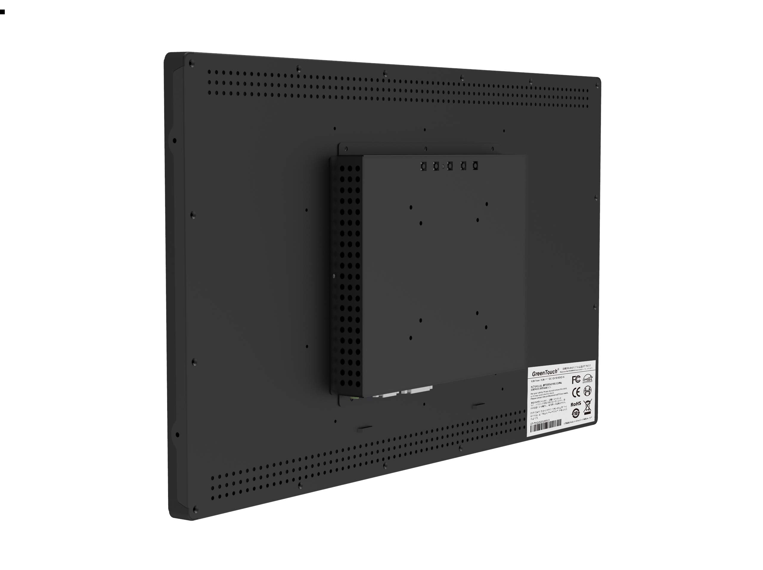 Greentouch 15.6 Inch 10 Points Open Frame Touch Display, Industrial Pcap Touchscreen Monitor, Vga+Hdmi+Dvi Port   16:9