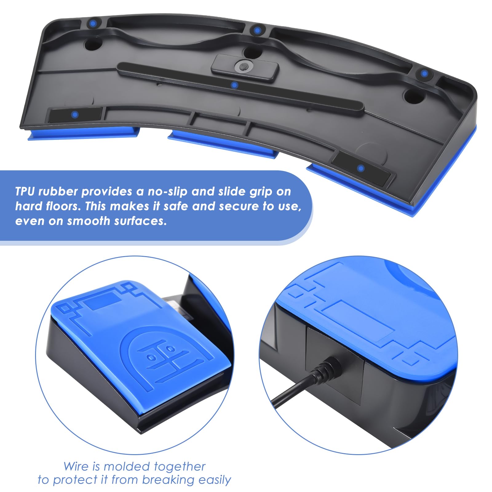 Ikkegol 2023 Upgraded Usb Foot Pedal Switch Pc Triple Footswitch   Hands Free Control Customized Programmable Keyboard Mouse Hot