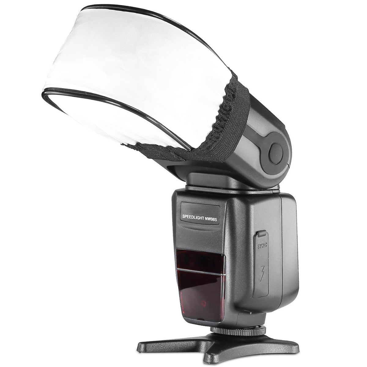 Neewer Universal Soft Mini Flash Bounce Diffuser Cap Compatible With Canon, Nikon, Godox, Yongnuo, Neewer Tt560 Nw550 Nw561 Nw57