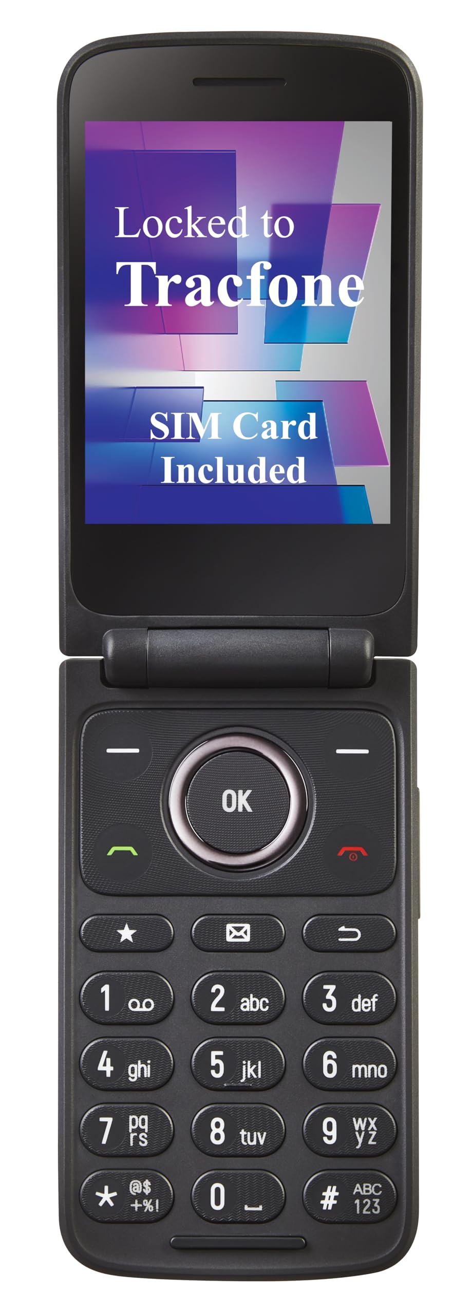 Tracfone, TCL FLIP 3, 16GB, Flip Phone, Stone Gray, 5MP Video Capable Camera, Locked [Sim Card Included - Separate Purchase Not 