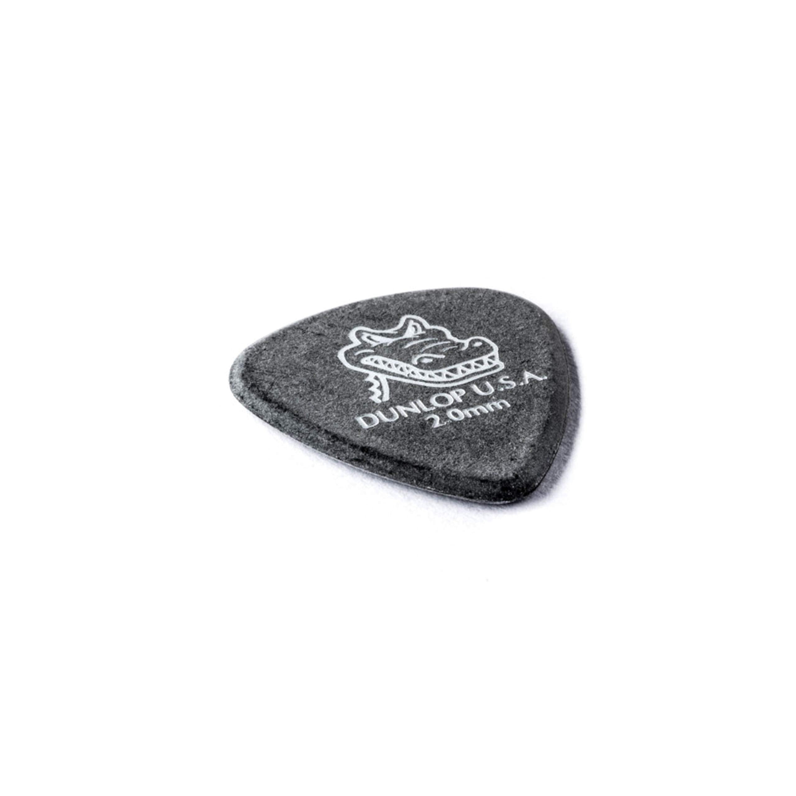 Jim Dunlop 417P2.0 Grip, Black, 2.0Mm, 12/Player'S Pack