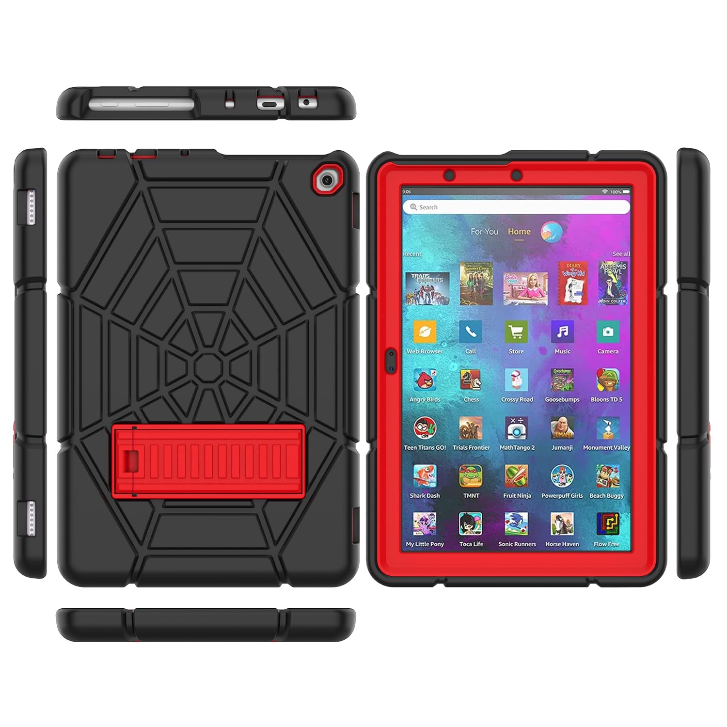 Grifobes (For 13Th/11Th Generation 2023/2021 Release) Tablet 10/10 Plus, Tablet 10 Kids/Kids Pro, 3 In 1 Heavy Duty Shockproof R