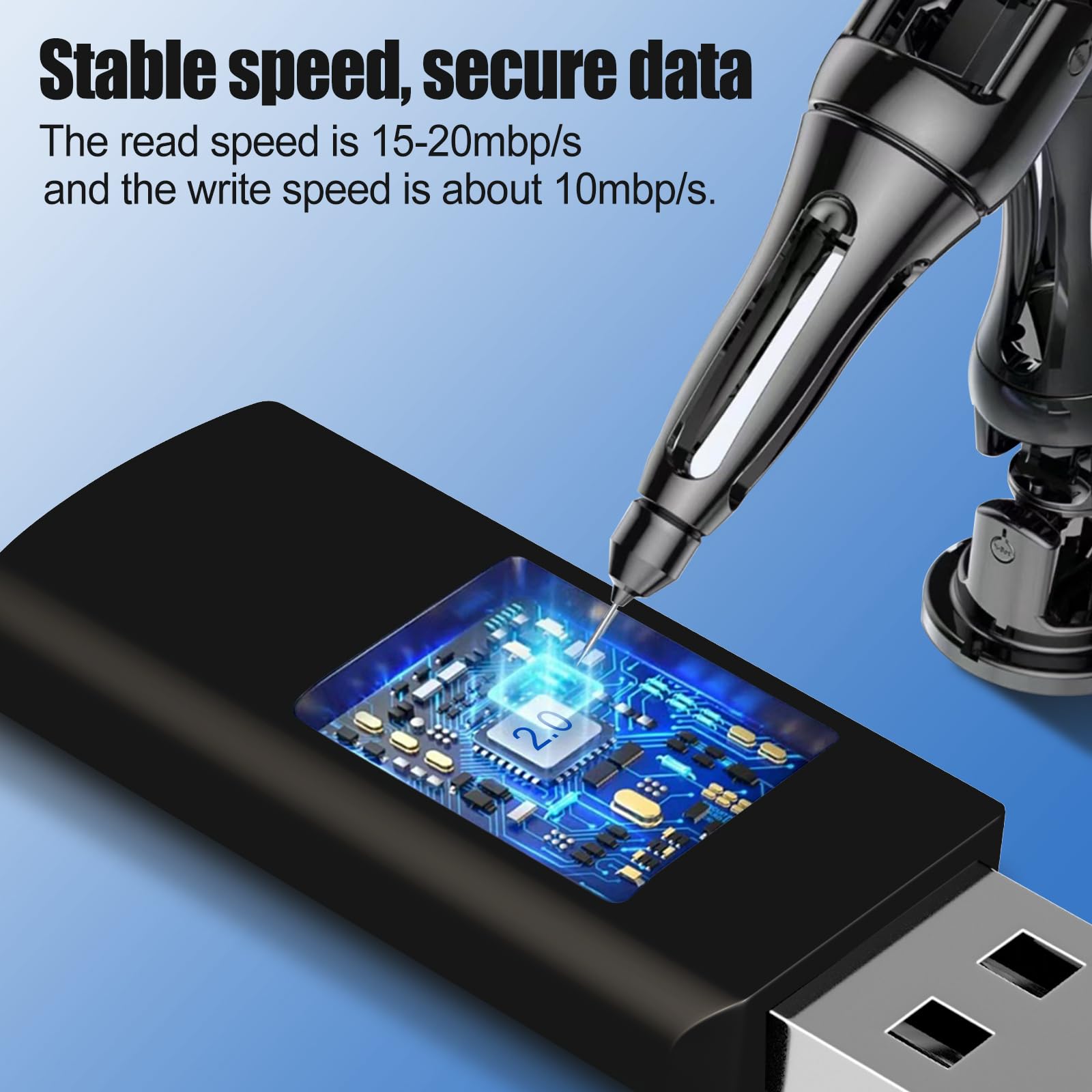 Eastbull Flash Drive Bulk 8Gb Usb 100 Pack With Lanyards Usb 2.0 Thumb Drive Bulk Memory Stick Swivel Pen Drive For Storage And Backup 8 Gb 100 Pack, Blue