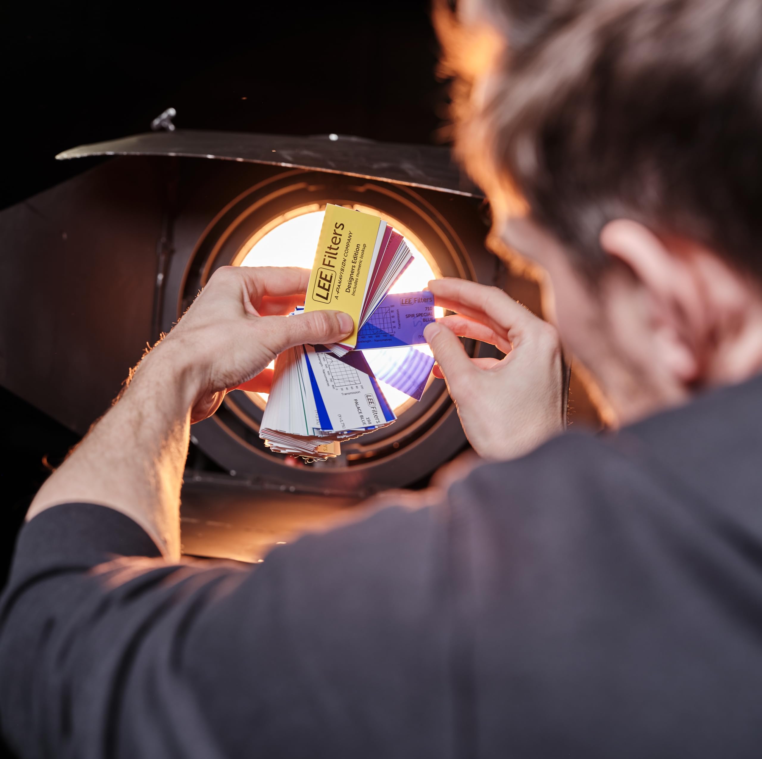 Lee Filters 201 Full Blue Compact Roll - 2Ft Wide Polyester Lighting Gel For Warm Tungsten To Photographic Daylight Diffusion Fi