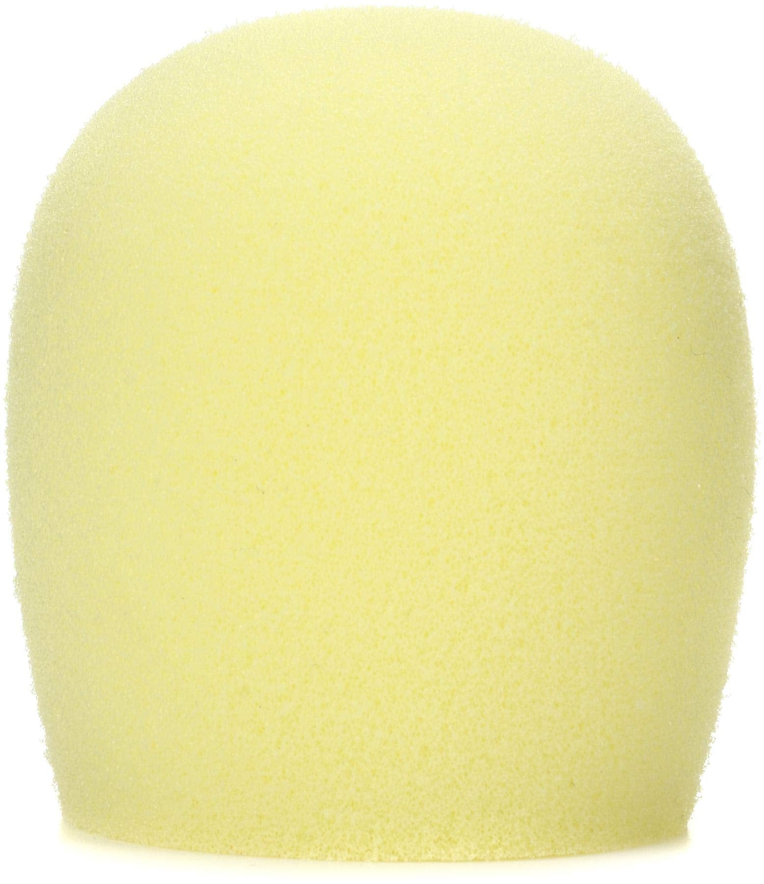 Shure A58Ws Yel Foam Windscreen For All Shure Ball Type Microphones, Yellow