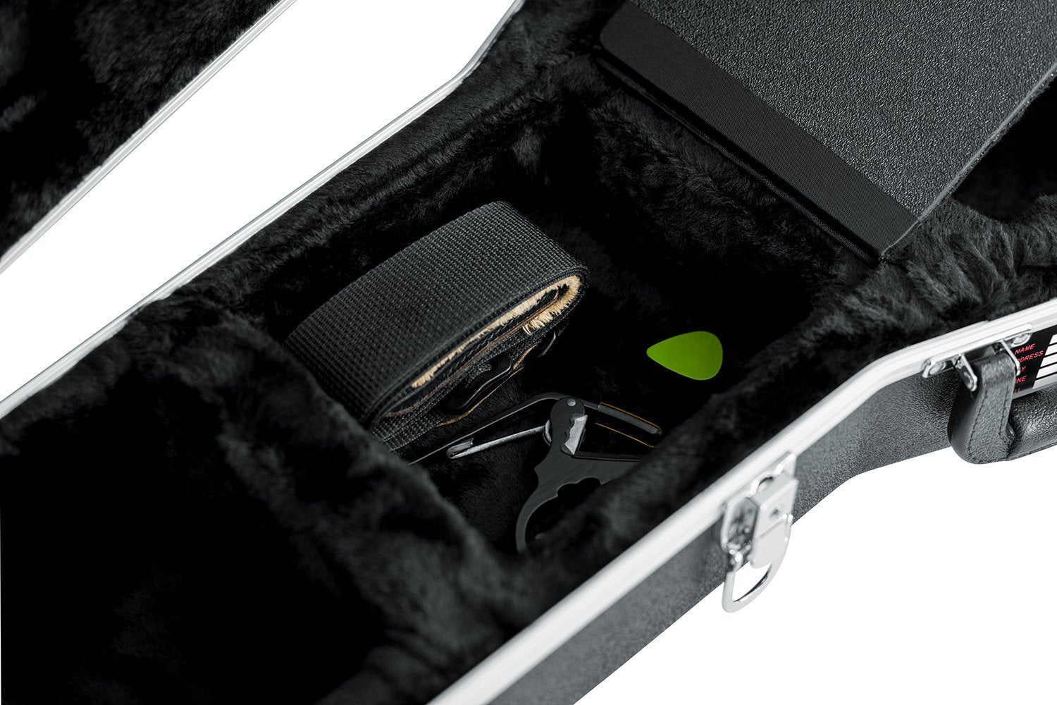 Gator Cases Deluxe Abs Molded Case For 335 Style Semi Hollow Electric Guitars (Gc-335) Black