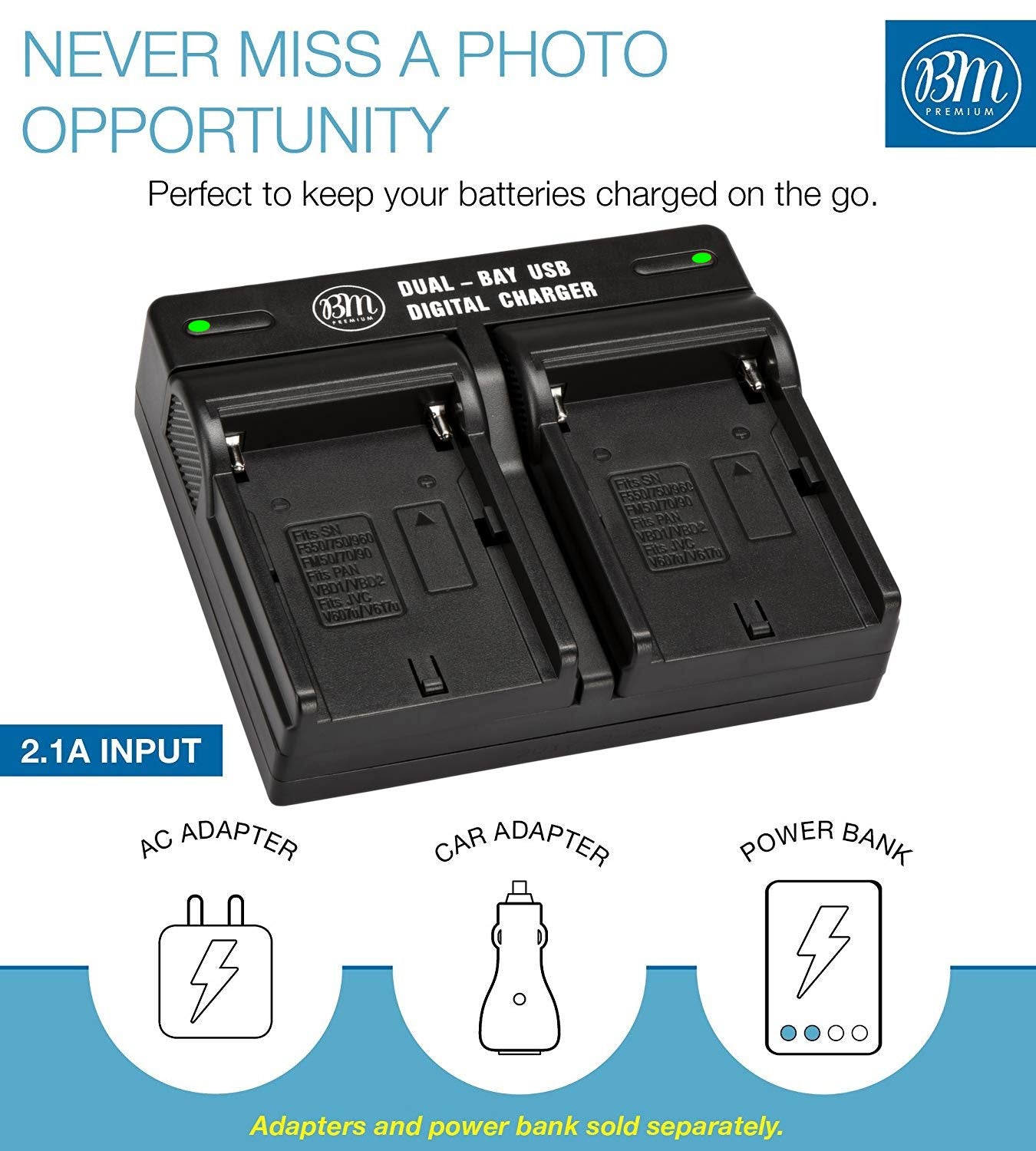 Bm Premium 2 Np Fm500H Npfm500 Batteries And Dual Charger For Sony Alpha A68, A77Ii, Slt A57, A58, A65V, A77V, A99V, A200, A300,