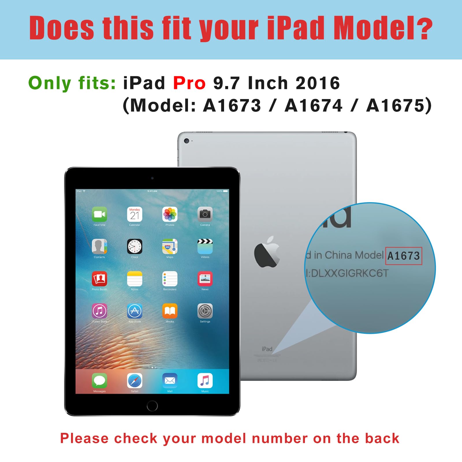 Procase Smart Case For Ipad Pro 9.7 Inch 2016, Ultra Slim Lightweight Stand Smart Case Shell With Translucent Frosted Back Cover For Ipad Pro 9.7 Inch (A1673 A1674 A1675)  Emerald