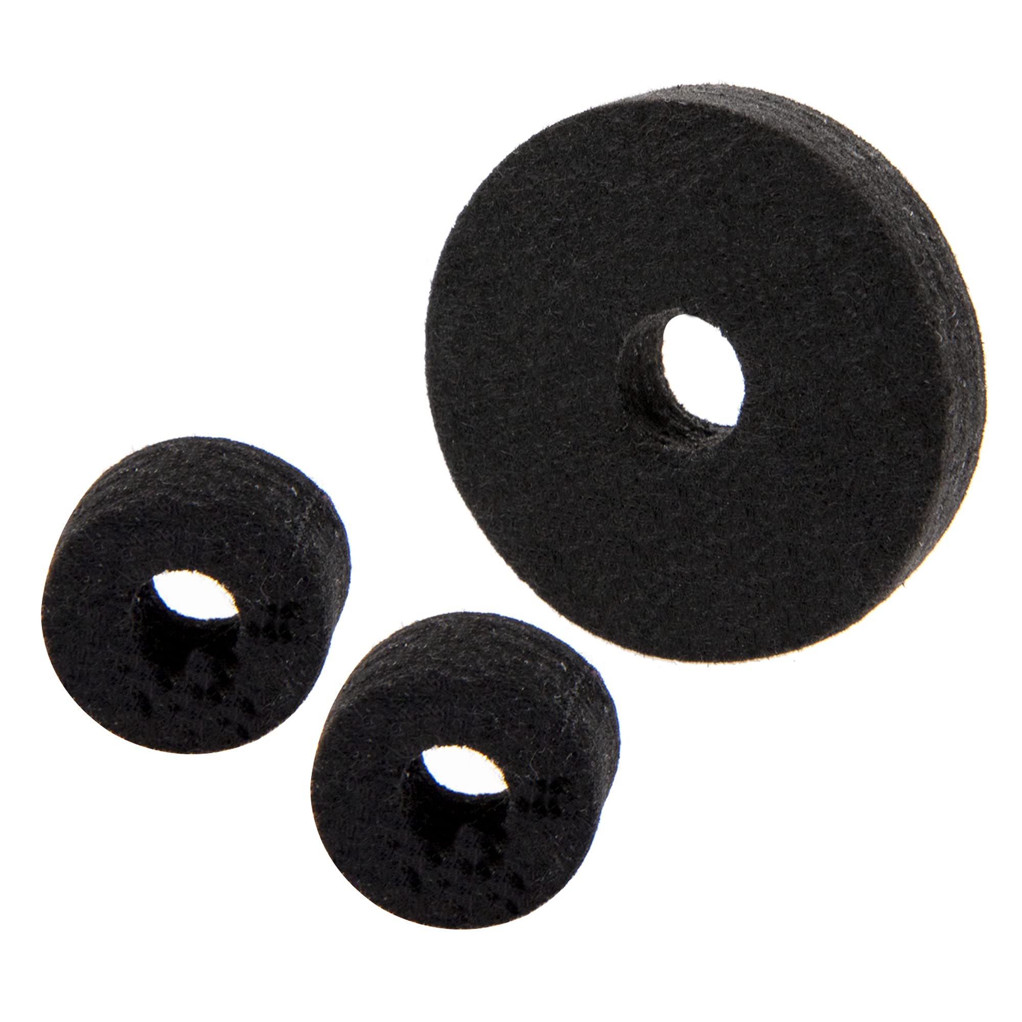 18Pcs Yootones Cymbal Stand Felts Clutch Felts Hi Hat Cup Felts Cymbal Wing Nuts Cymbal Sleeves & Metal Gaskets Replacement Comp