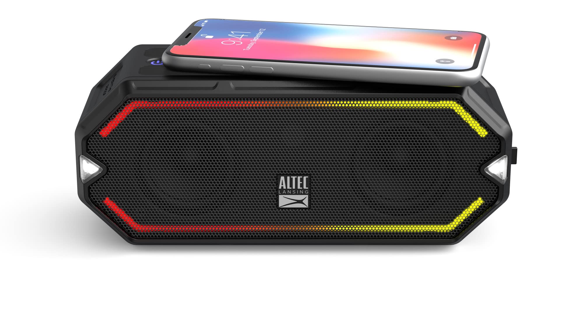 Altec Lansing   Hydrablast Wireless Portable Bluetooth Speaker, Ip67 Waterproof For Parties, Usb C Rechargeable Outdoor Speakers