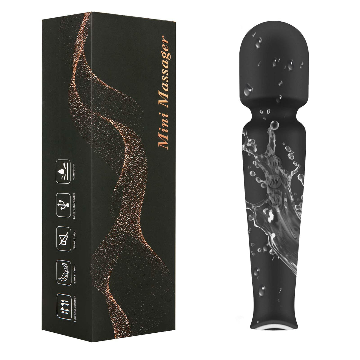 Portable Cordless Body and Back Massager, Multiple Speeds and Modes ...