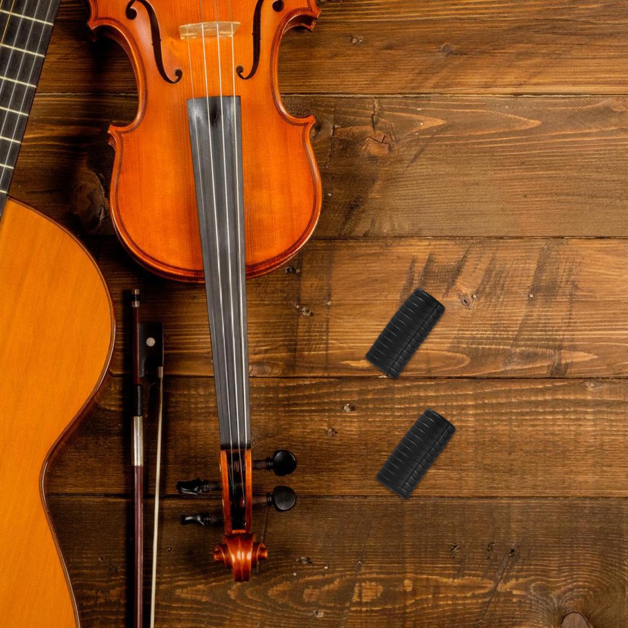 Supvox 4Pcs Violin Bow Grip Rubber Violin Posture Correction Grasp Bow Pose Tools General Violin Accessories