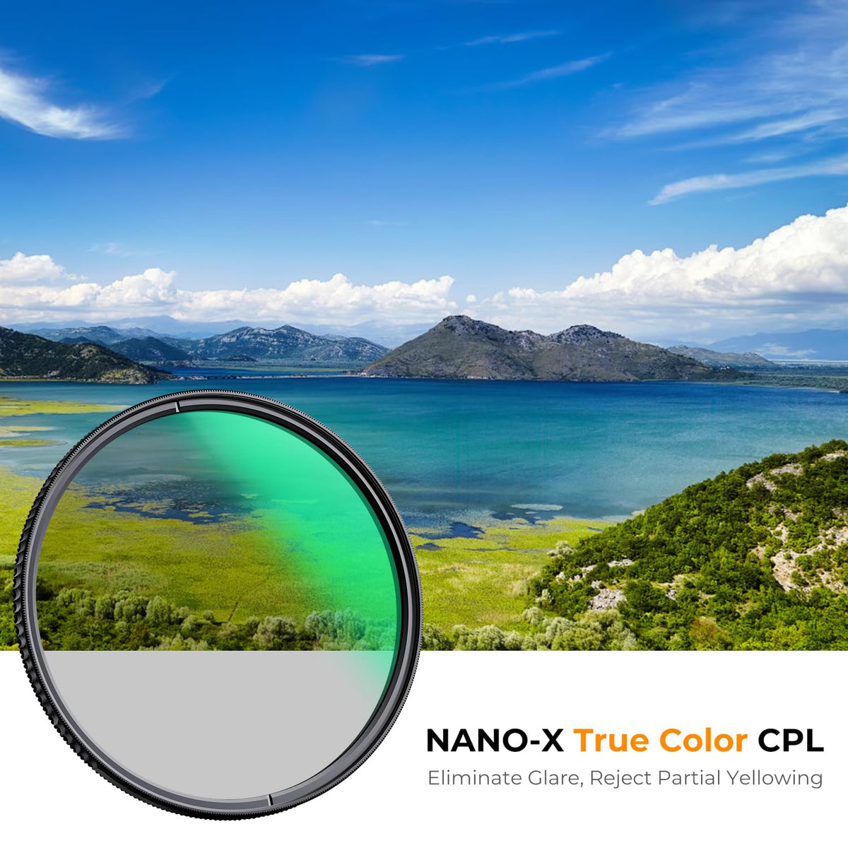 Color Polarizer K&F Concept 95Mm True Color Polarizer Lens Filter Circular Polarizing ...