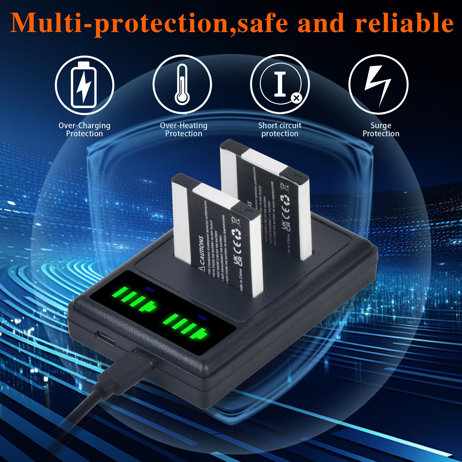 Nb 11L Nb 11Lh Battery And Led Usb Dual Charger For Canon Powershot A2300 A2400 A2500 A2600 A3400 A3500 A4000 Is, Elph 110 115 1