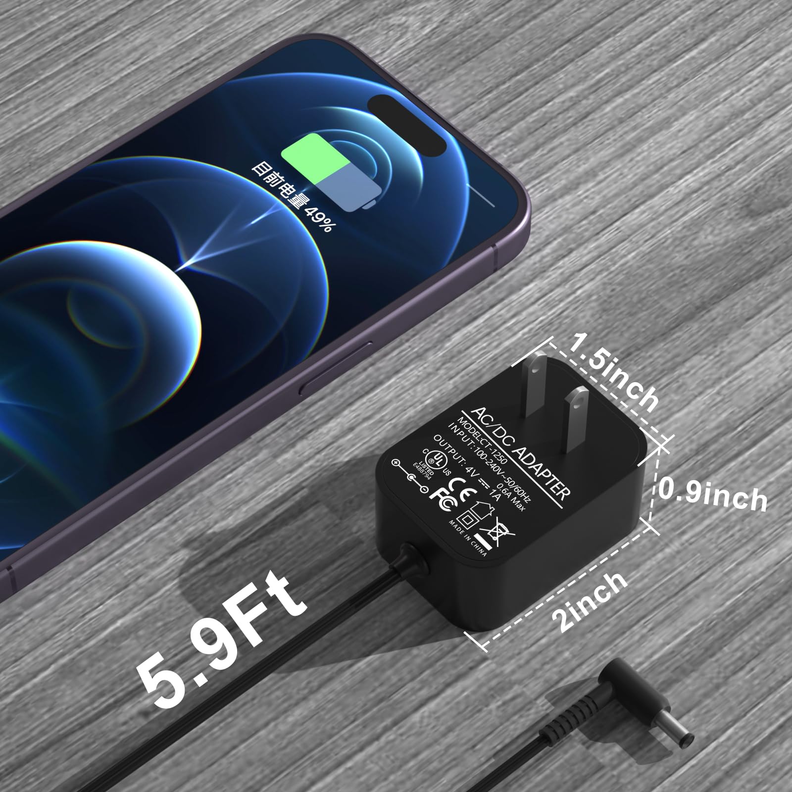 4V Charger Replacement For Wahl 9818L 9818 9888L 9854L 9876L 9685 9918D Wnt 9 Wnt 8 9864 9876 9766 5622 5623 8779 79608 97581 Tr