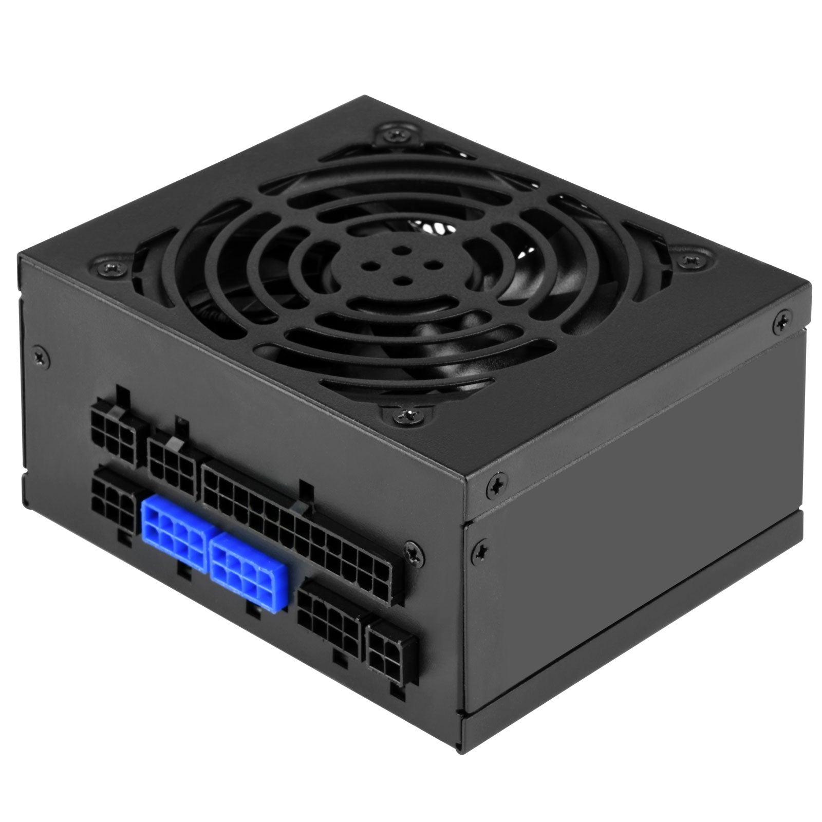 Silverstone Technology Sst Sx650 G 650W Sfx Fully Modular 80 Plus Gold Psu With Improved 92Mm Fan And Japanese Capacitors Sx650