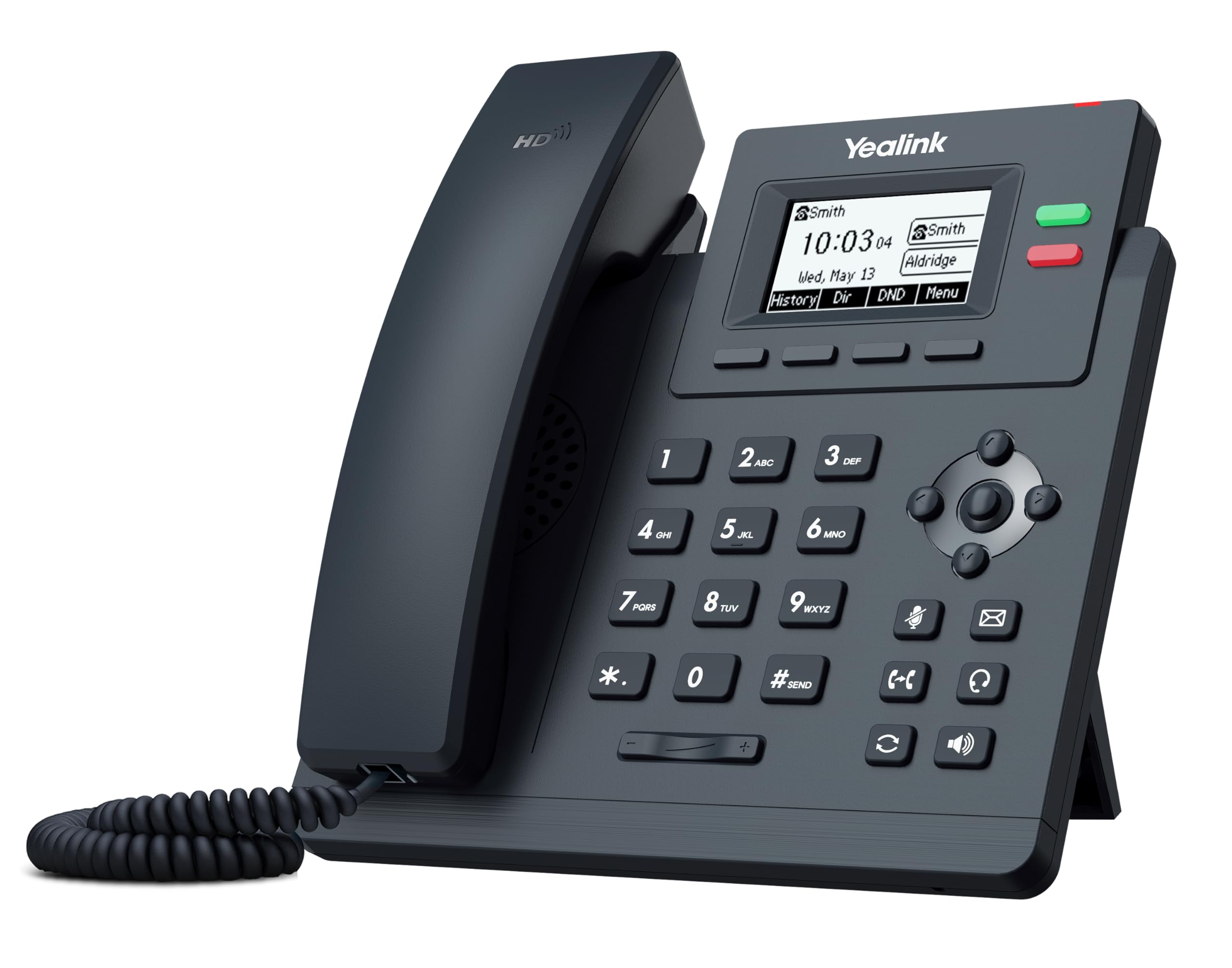 Yealink SIP-T31W - VoIP Phone with Rufnummernanzeige - IEEE 802.11a/b/g/n/ac (Wi-Fi) - RF Anruffunction - RTCP-XR, VQ-RTCPXR, SI