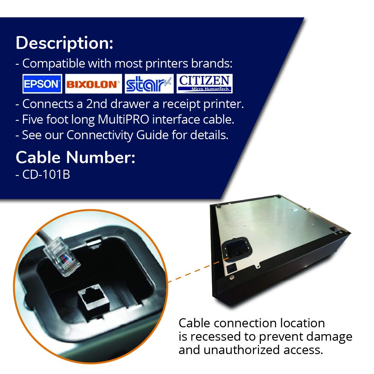 Apg Cash Drawer Cd 101B Acc