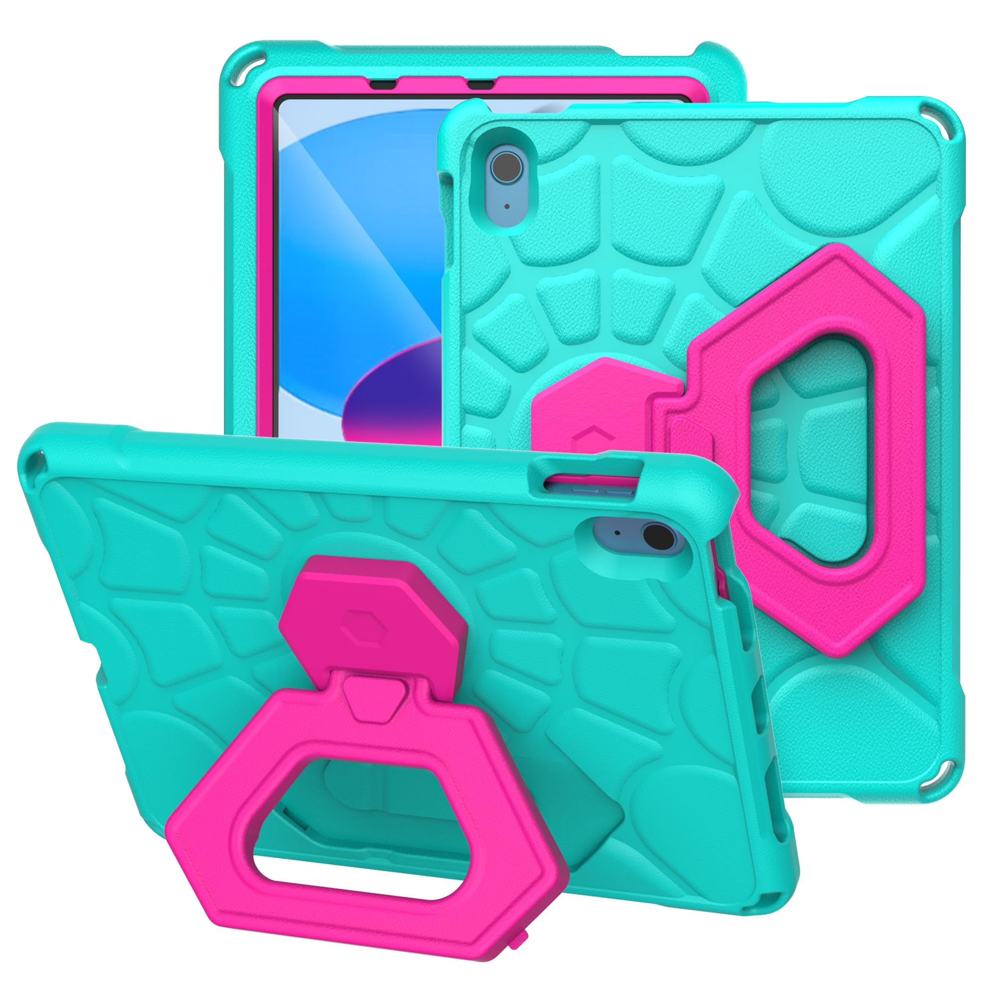 YIHE Shockproof Kids Case for iPad (A16) 11th Generation 11 Inch 2025/ iPad 10th Generation 10.9 inch 2022, Durable Protective C