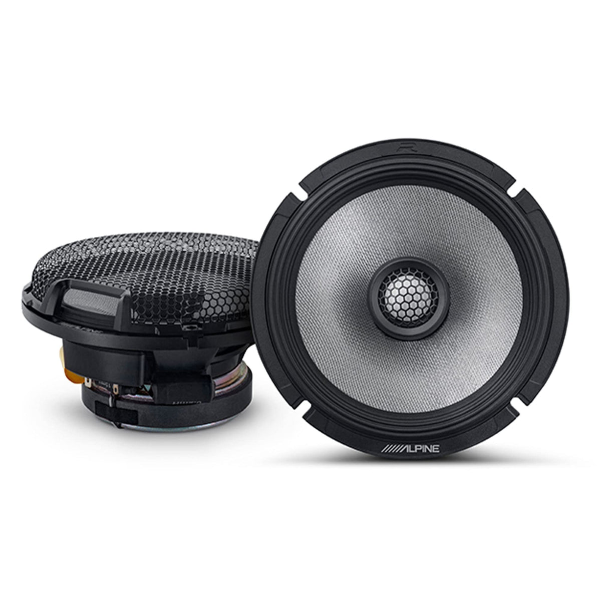 Alpine R2 S65 6.5' R Series High Resolution Coaxial Speakers, Pair