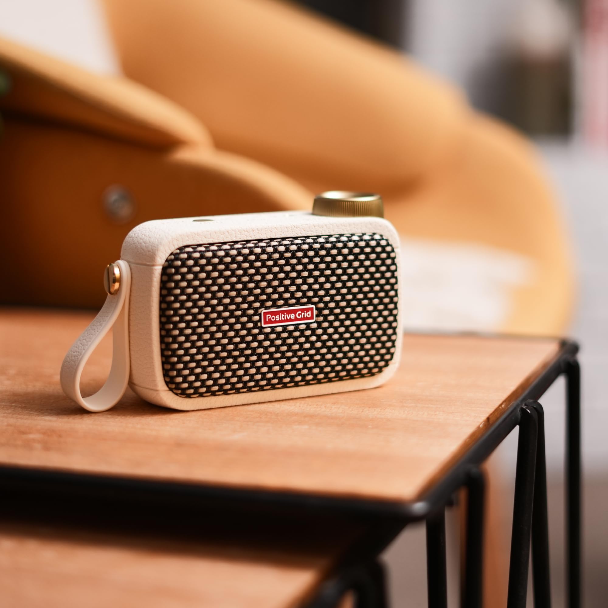 Positive Grid Spark Go 5W Ultra Portable Smart Guitar Amp, Headphone Amp & Bluetooth Speaker With Smart App For Electric Guitar,