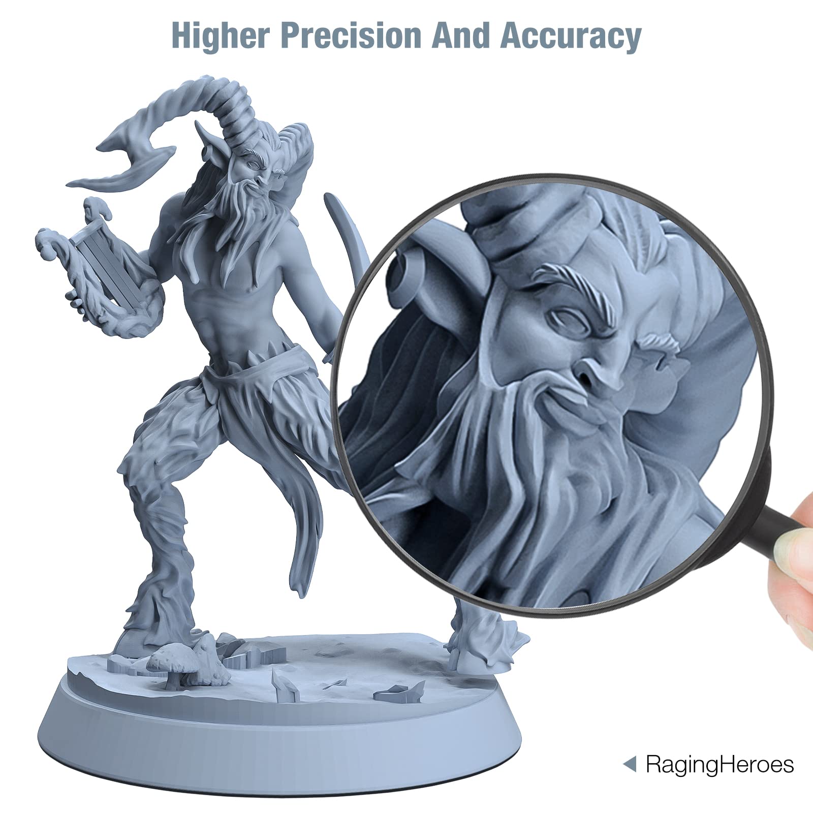 Elegoo Upgraded Abs Like 3D Printer Resin 2.0, 405Nm Uv Curing Lcd Resin High Precision Fast Curing Non Brittle Photopolymer Res