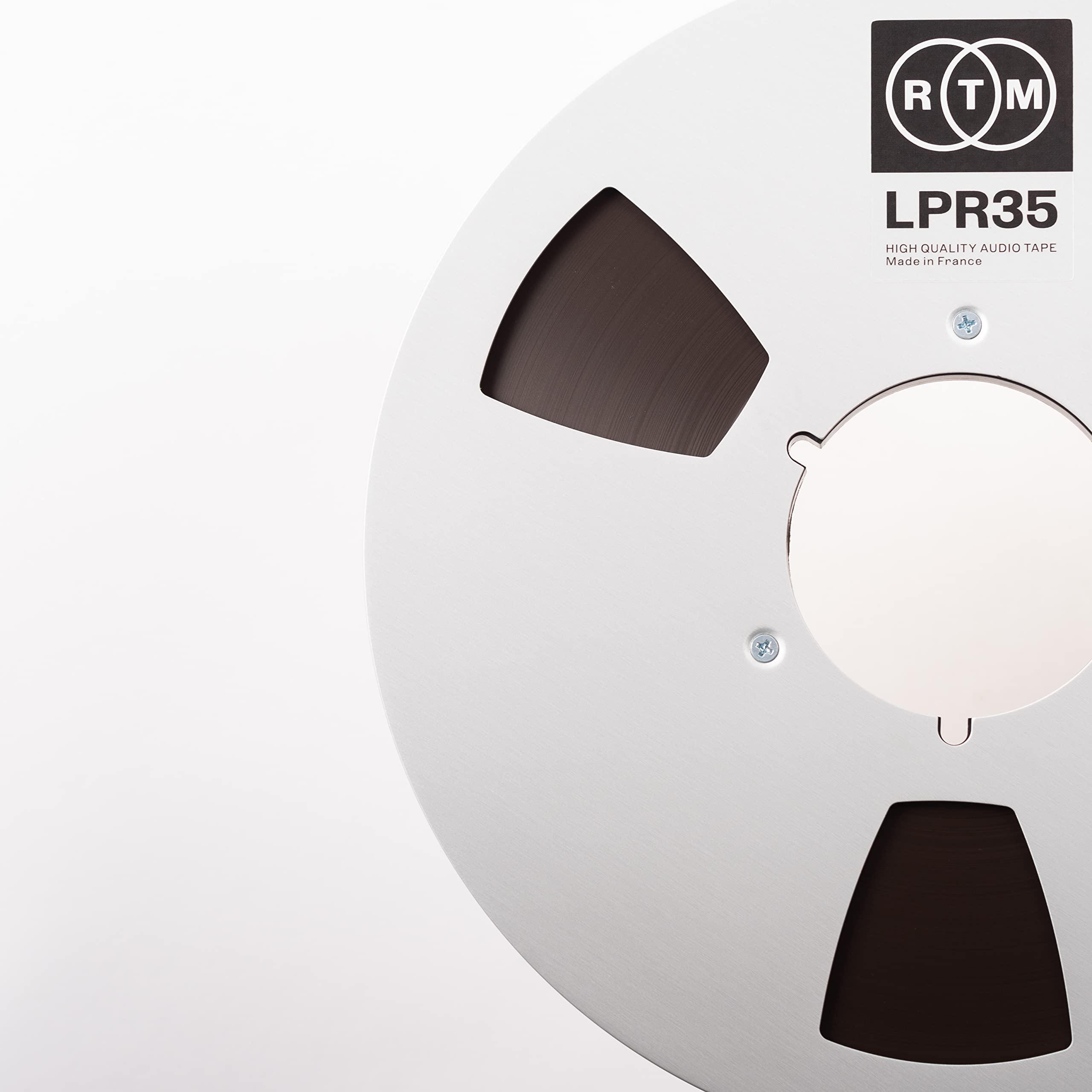 Rtm Long Play Recording Lpr 35  Inch   Reel To Reel Magnetic Tape For Audio Recording   3608 Ft Metal Reel   10.5 Inch Diameter