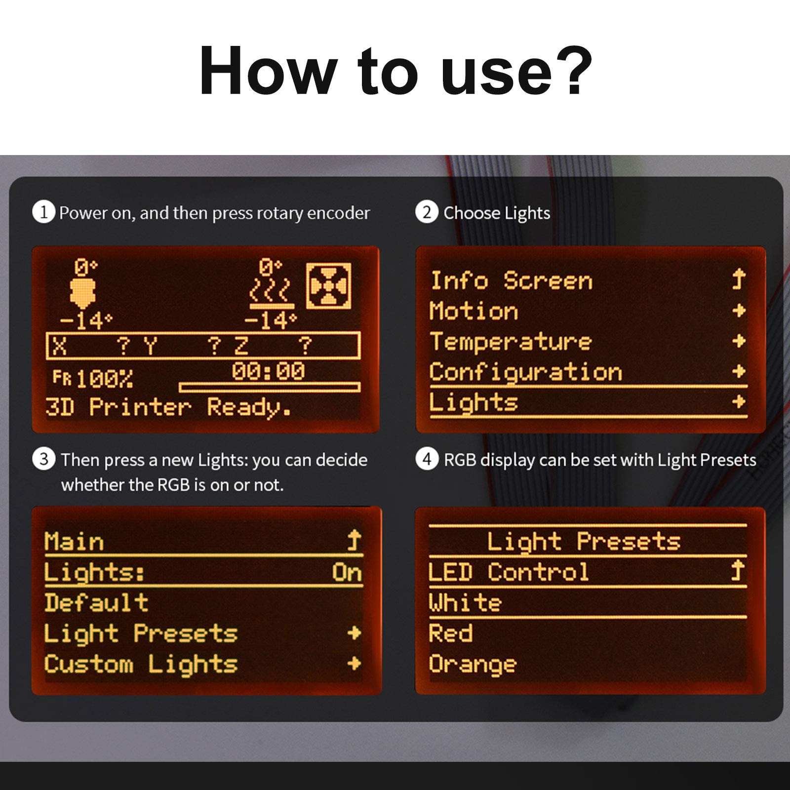 Bigtreetech Mini12864 V2.0 Lcd Graphic Smart Display Control Board With Adapter And Cable For Ender-3 Voron 2.4 Prusa-I3 3D Prin