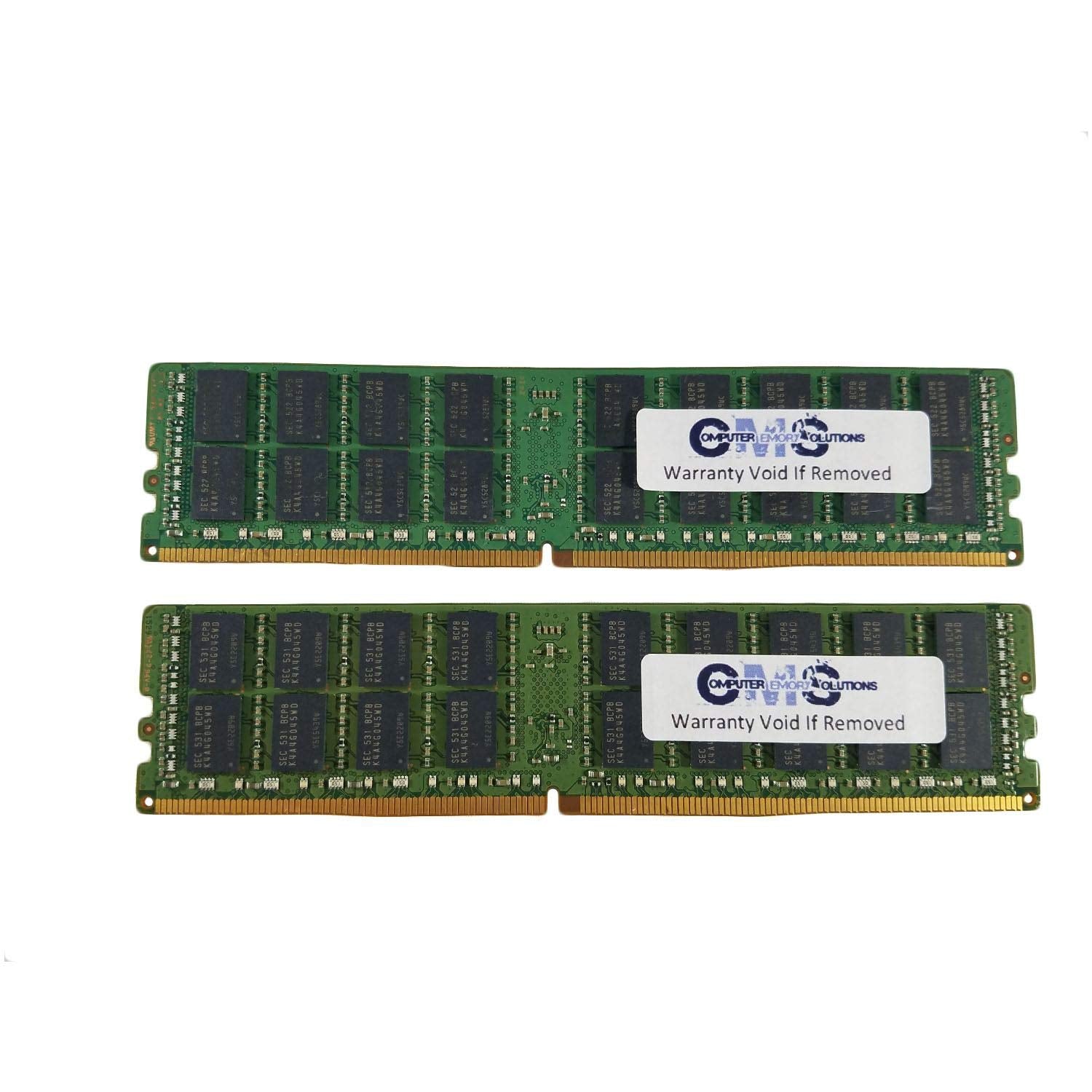 CMS 32GB (2X16GB) DDR4 17000 2133MHz ECC Registered DIMM Memory Ram Upgrade Compatible with Dell Poweredge T430 Ddr4 EccR for Se