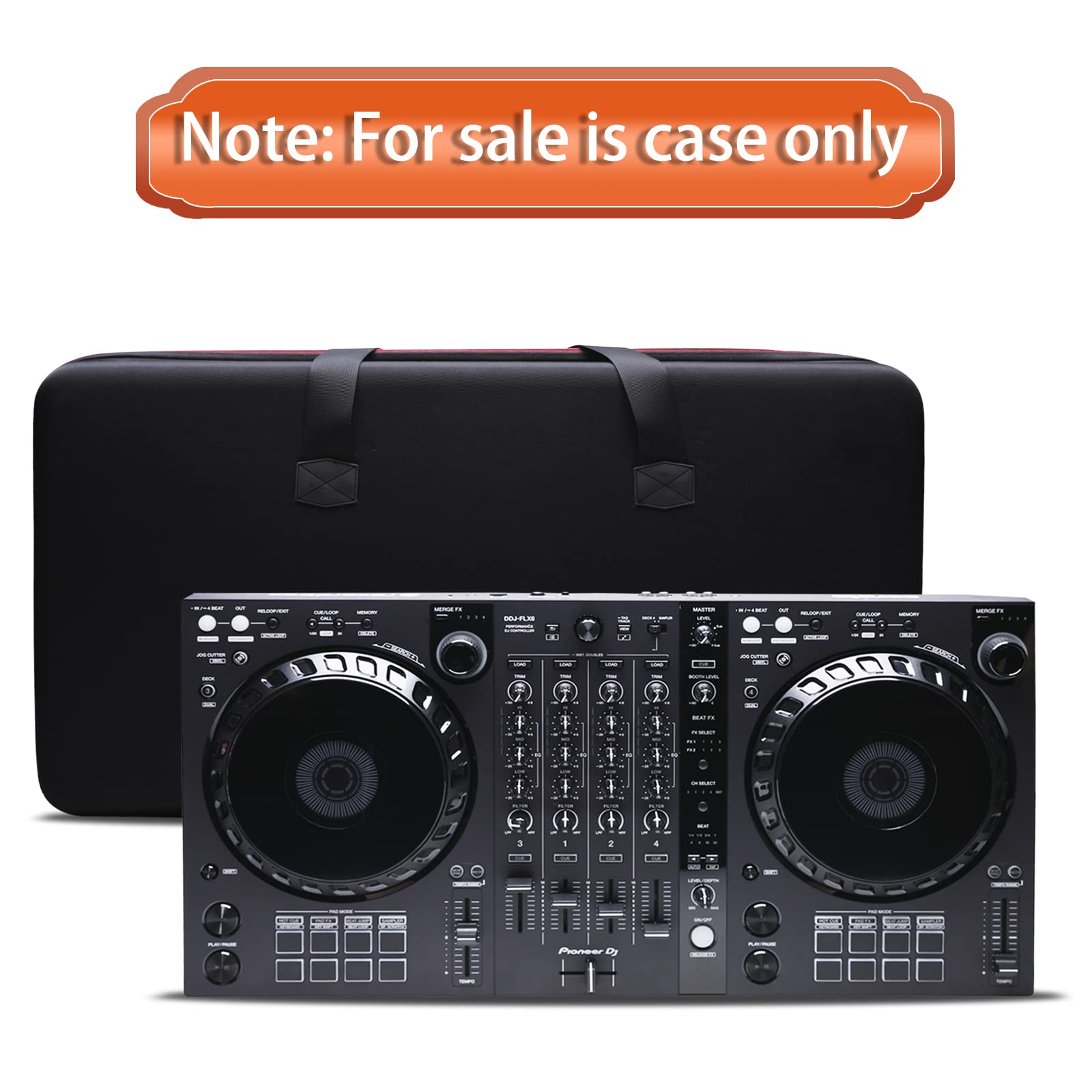 Ltgem Eva Hard Case Compatible With Rane One, Pioneer Dj Ddj-1000 Or Ddj-Flx10 Or Ddj-Flx6-Gt, Hercules Inpulse T7 2 Deck Protec