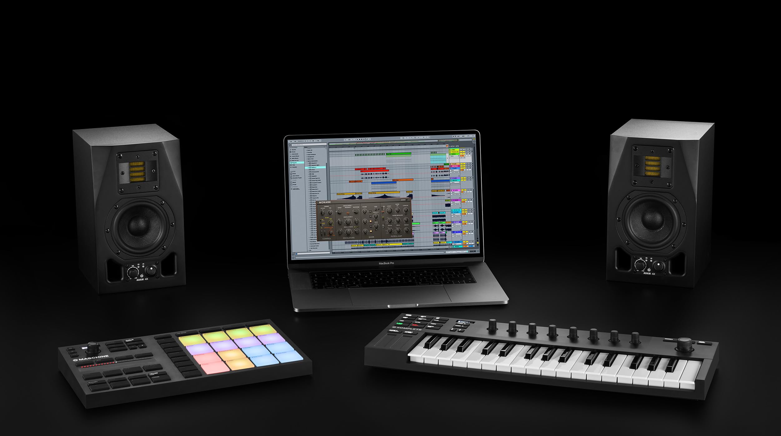 Multi Instruments Md32f Native Instruments Komplete Kontrol M32 Controller Keyboard (26154 ...