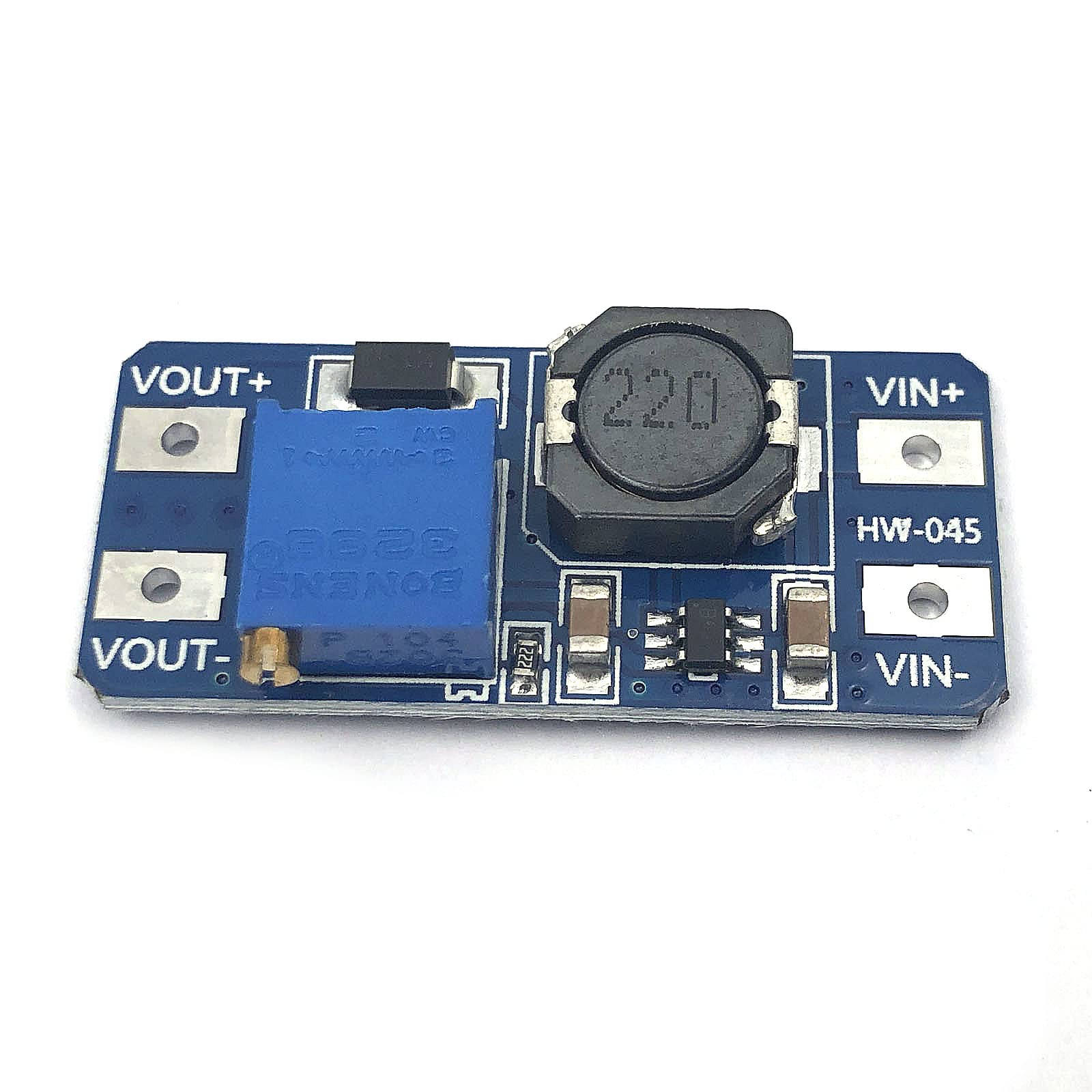 Fainwan 5Pcs Mt3608 Dc Dc Step Up Power Apply Module Booster 2A Power Module Compatible With Ar Duino