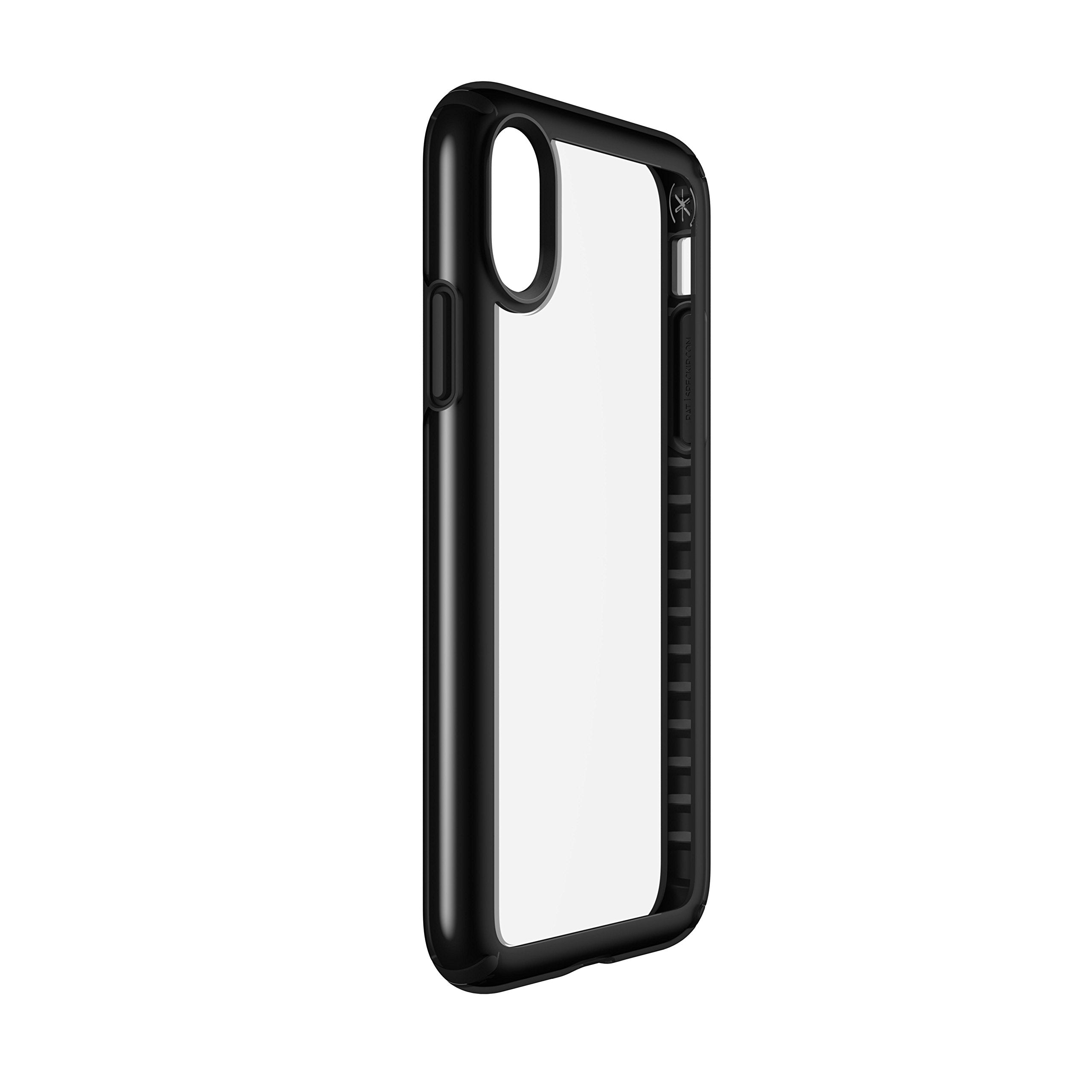 Speck Products Presidio Show Case For Iphone Xs/Iphone X, Clear/Black (103134 5905)