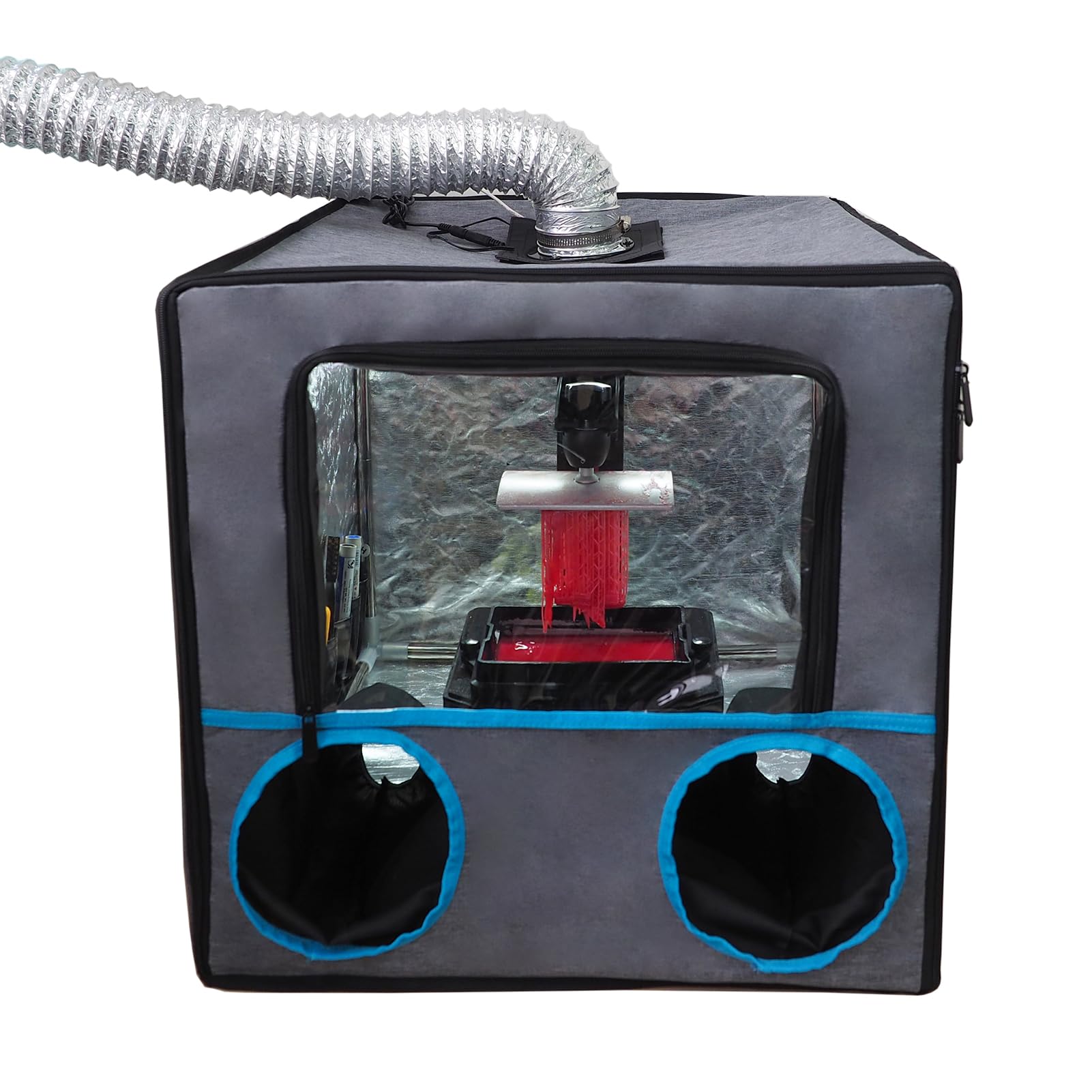 3D Printer Multifunctional Enclosure Paint Spray Booth With Exhaust Fan Filter System Ventilation With Adjustable Speed Control