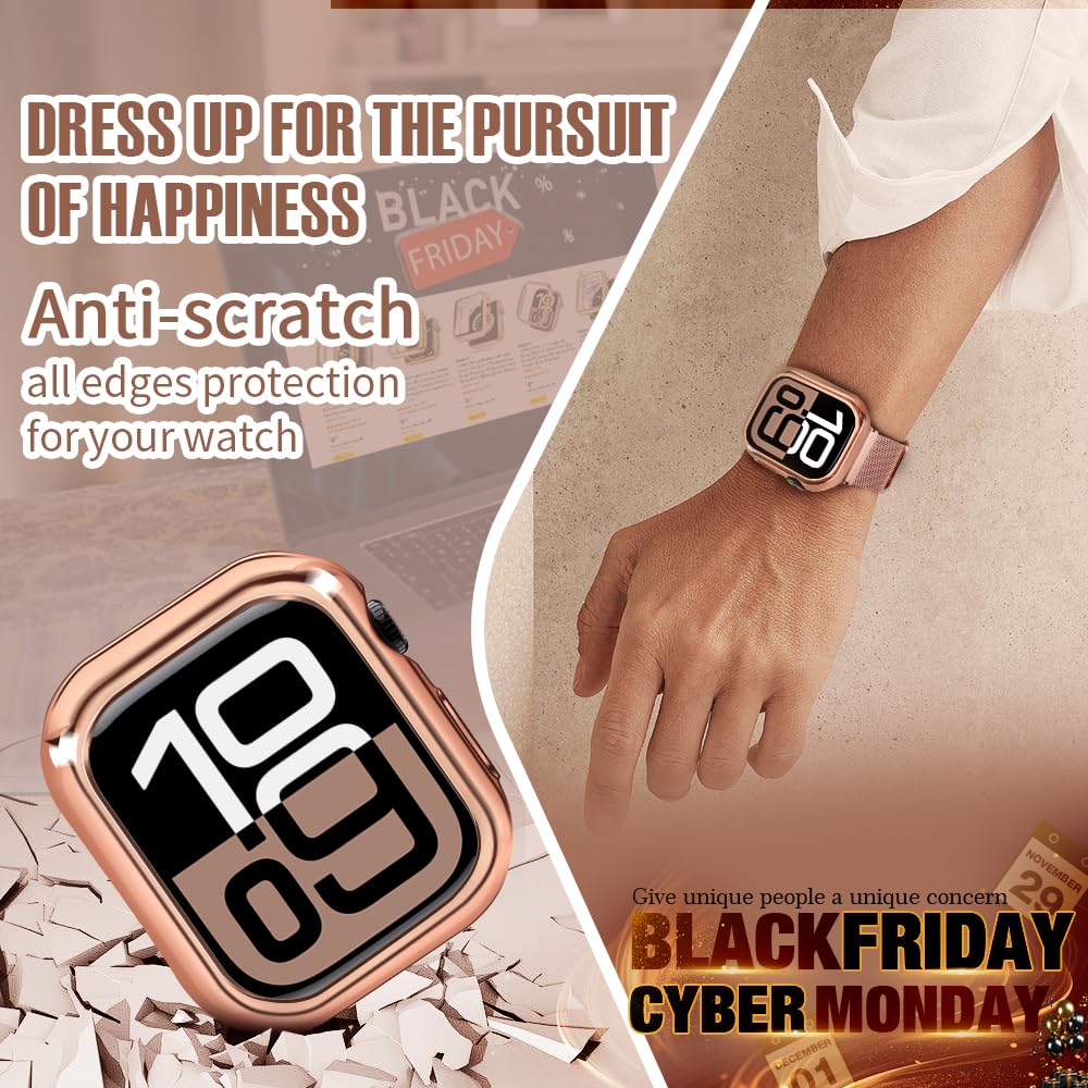 Top4Cus 42Mm (Series 10) Cover Environmental Soft Flexible Tpu Anti Scratch Lightweight Protective 42Mm Iwatch Case Compatible W